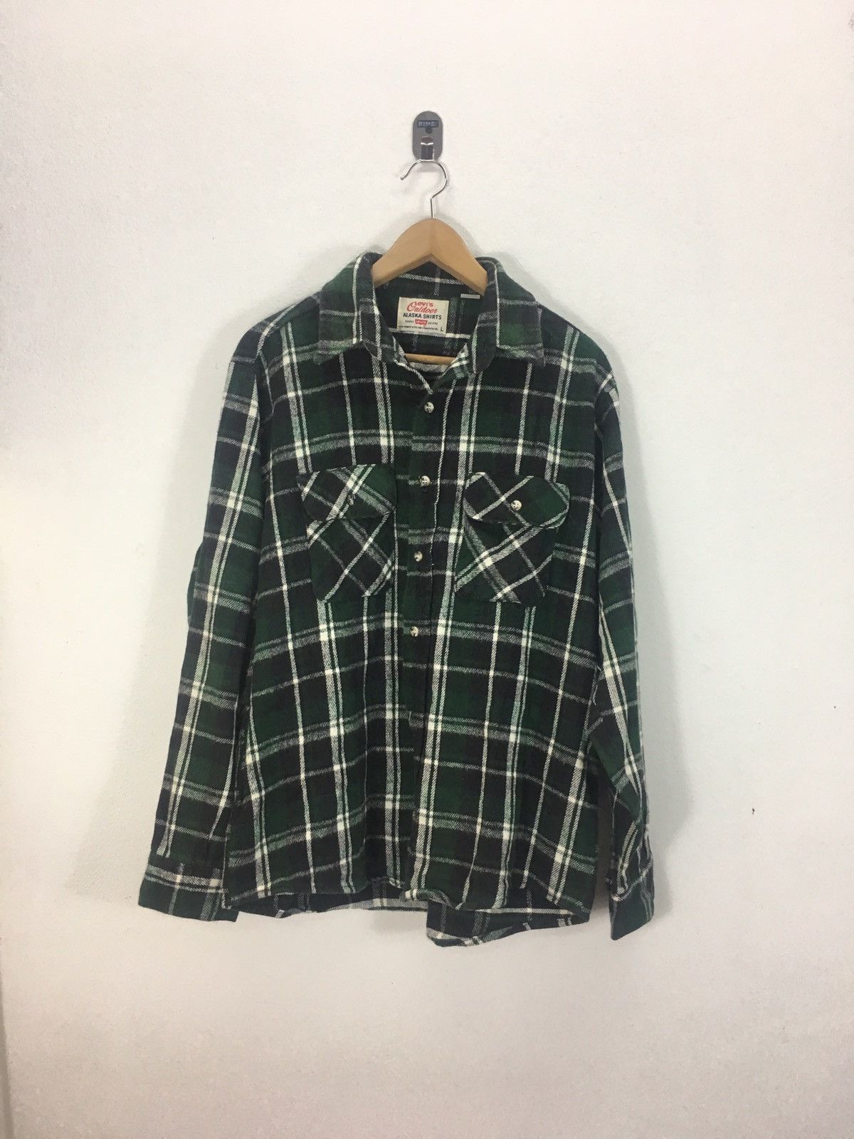 トップス 1990s LEVI'S ALASKA VINTAGE NEL SHIRT USA製 90s Vintage Levi's ALASKA SHIRTS - メルカリ