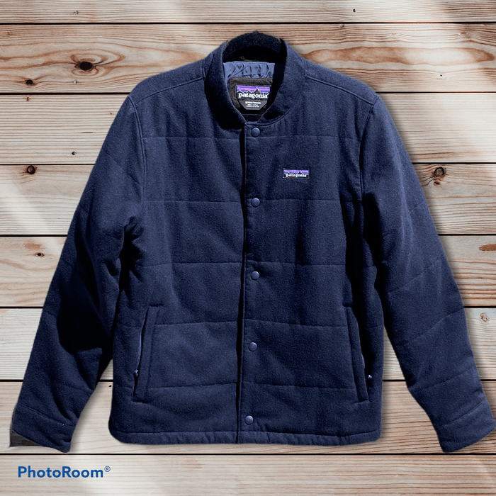 Patagonia recycled outlet wool bomber jacket