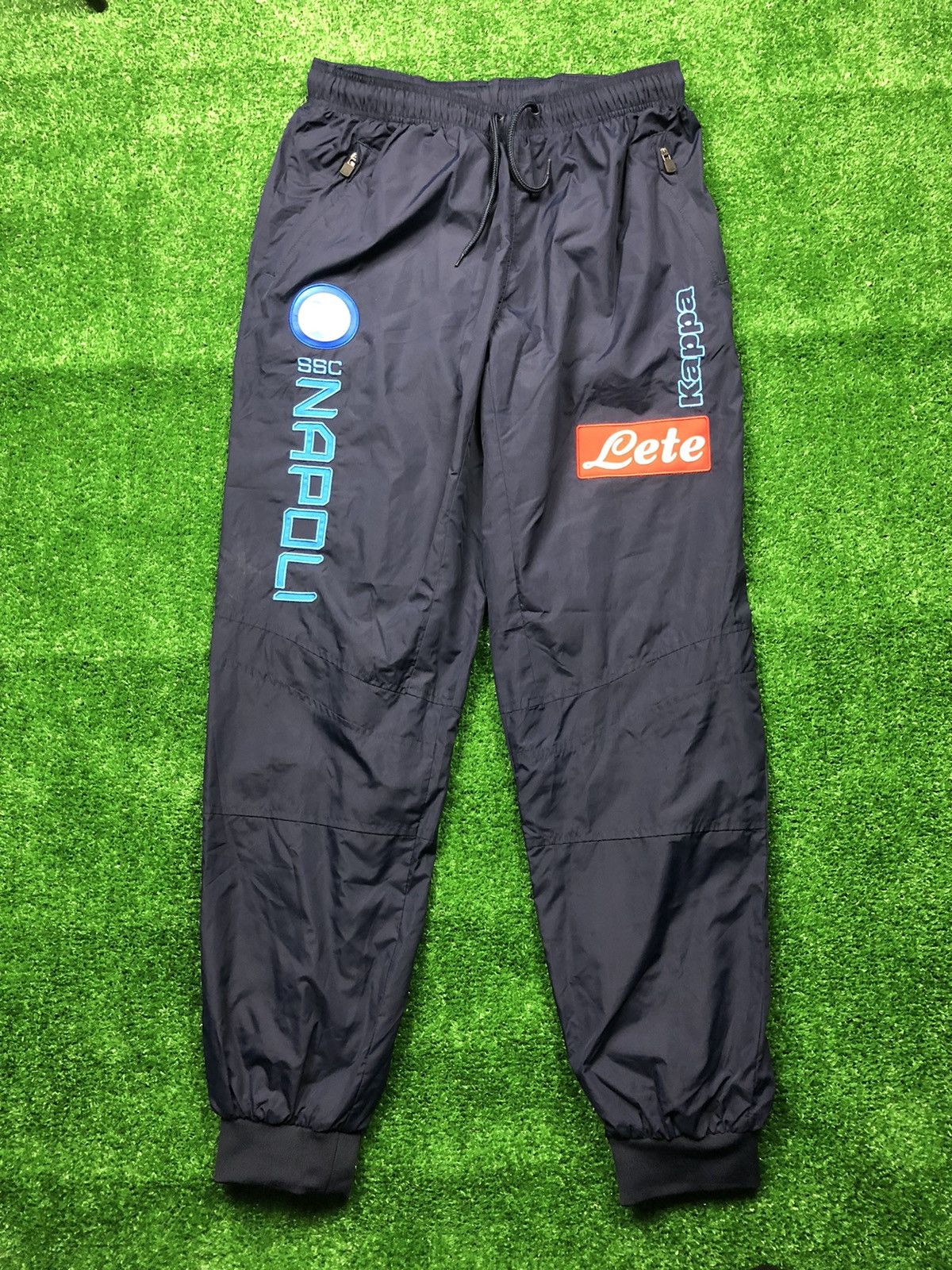 Kappa x SSC Napoli Soccer Track Pants Navy Garra