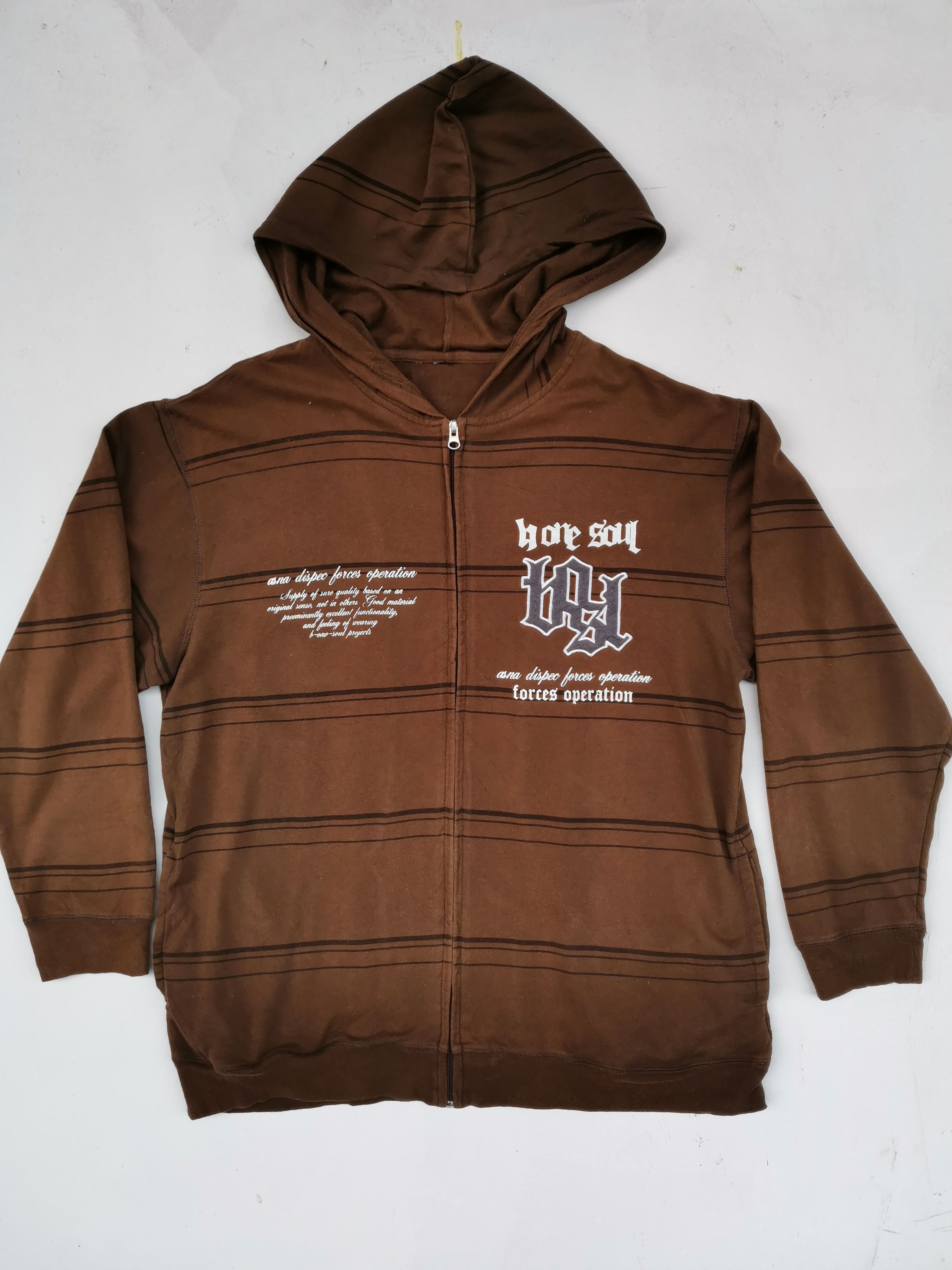 Bone Soul Big Logo Hoodie Sweatshirt