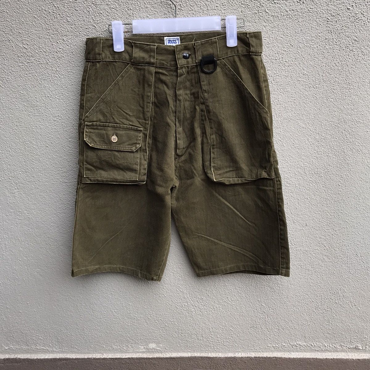 image of Vintage Hoggs Nepenthes Co Japan Needles Design in Army Green, Men's (Size 29)