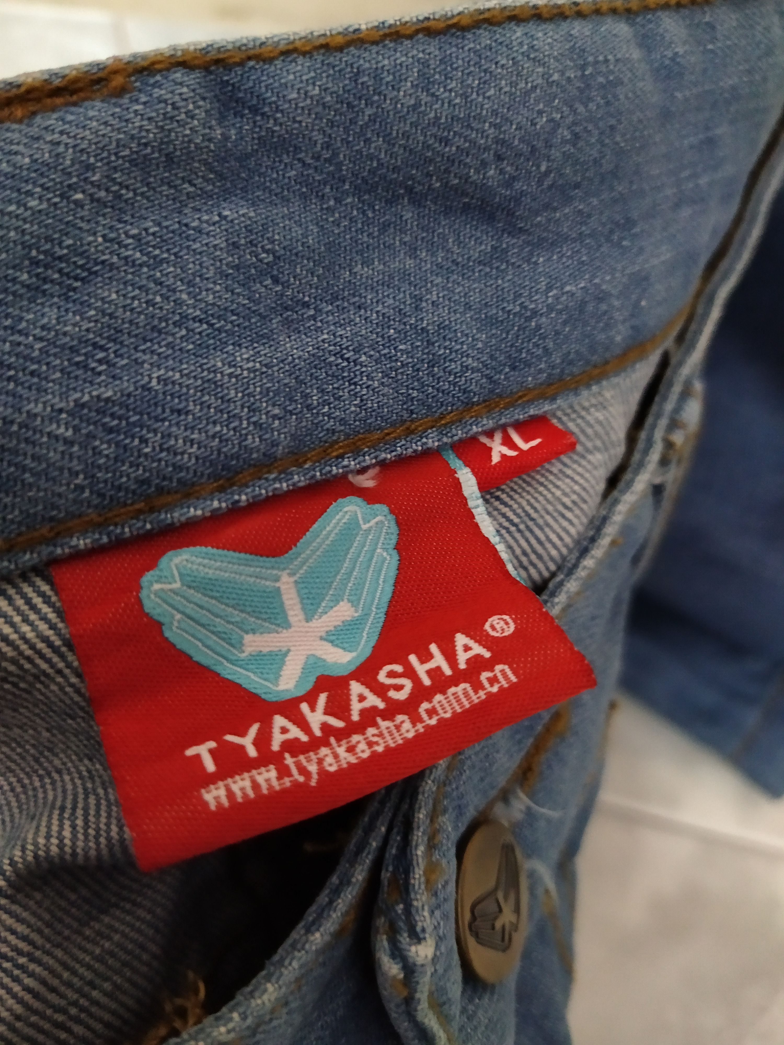 Other TYAKASHA DENIM PATCHWORK (B594) Size US 36 / EU 52 - 8 Thumbnail