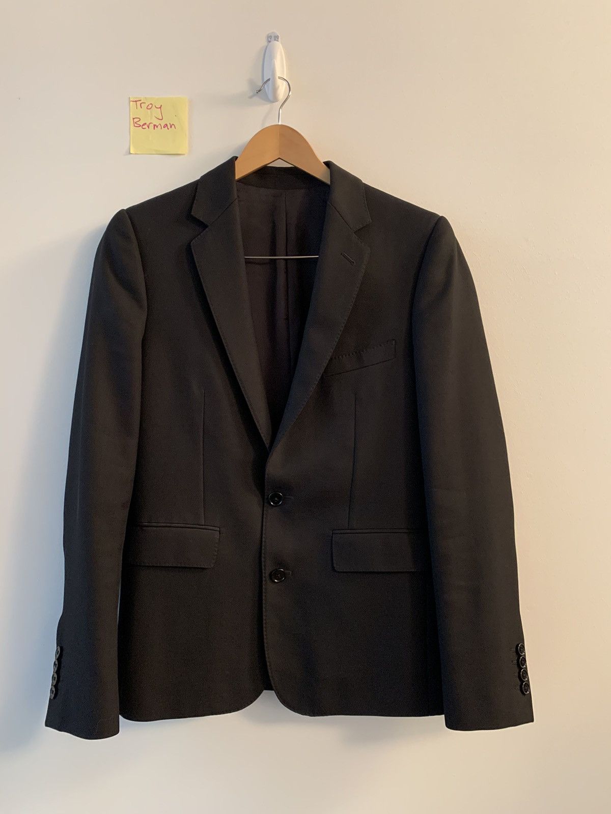 Celine AW19 Wool Gabardine Blazer | Grailed