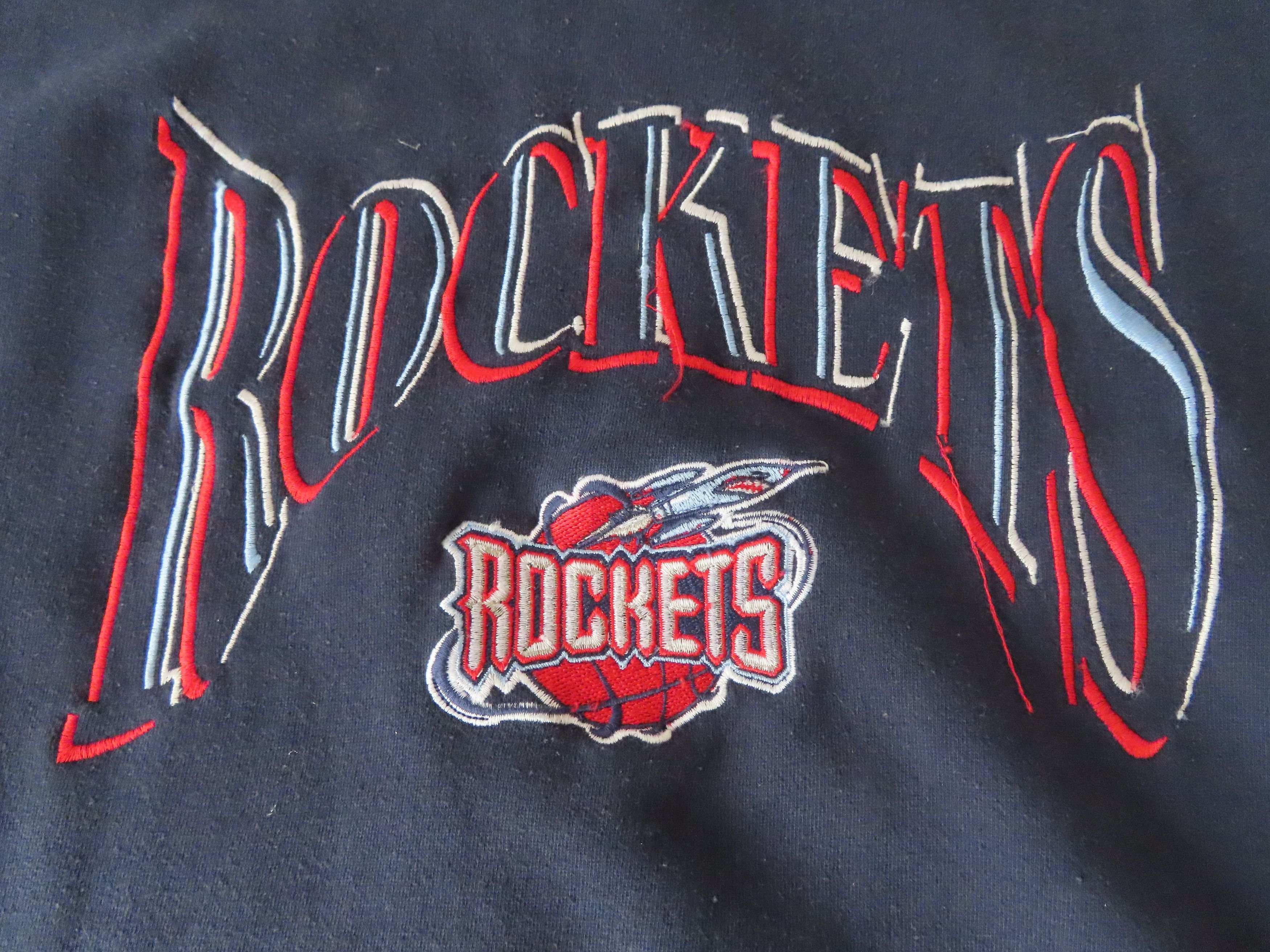 Logo 7 vintage rare Logo 7 Houston Rockets Sweater sz M Size US M / EU 48-50 / 2 - 2 Thumbnail