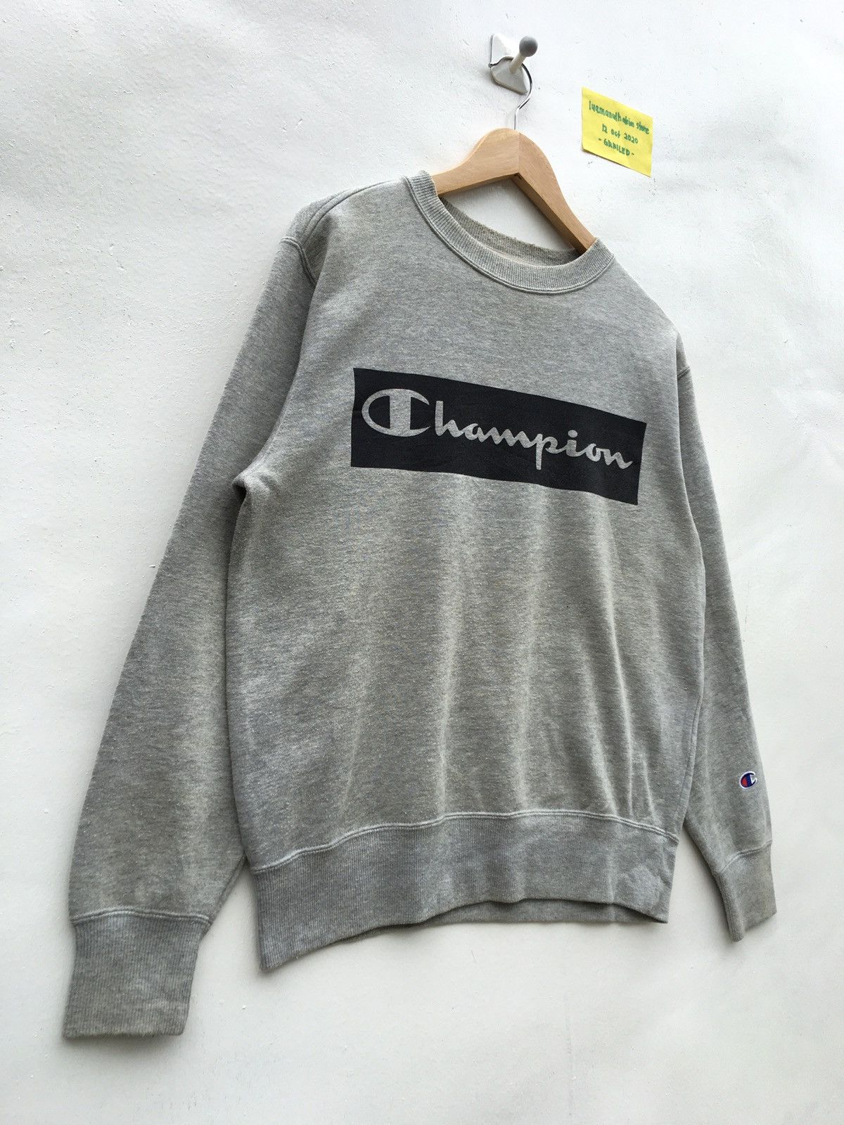 Champion Vintage Champion Biglogo Spellout Sweatshirt Size US M / EU 48-50 / 2 - 3 Thumbnail