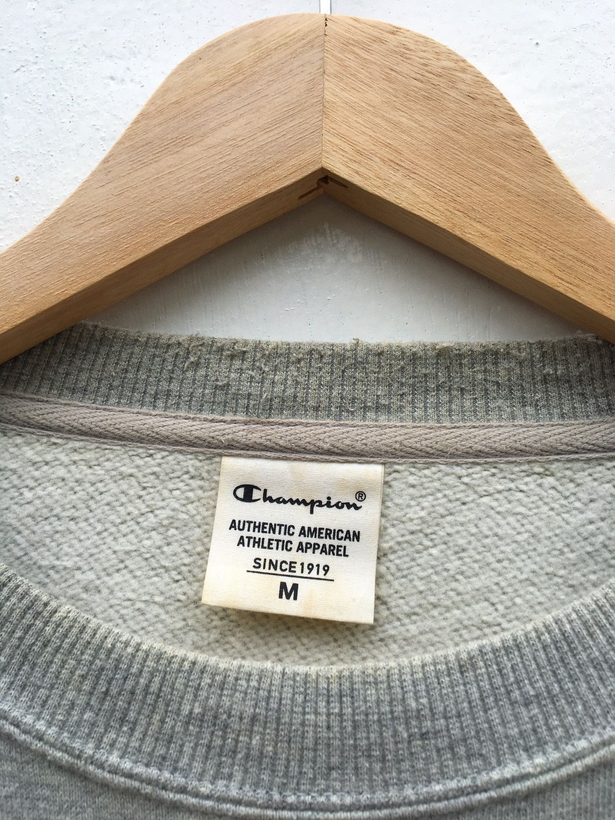 Champion Vintage Champion Biglogo Spellout Sweatshirt Size US M / EU 48-50 / 2 - 8 Thumbnail