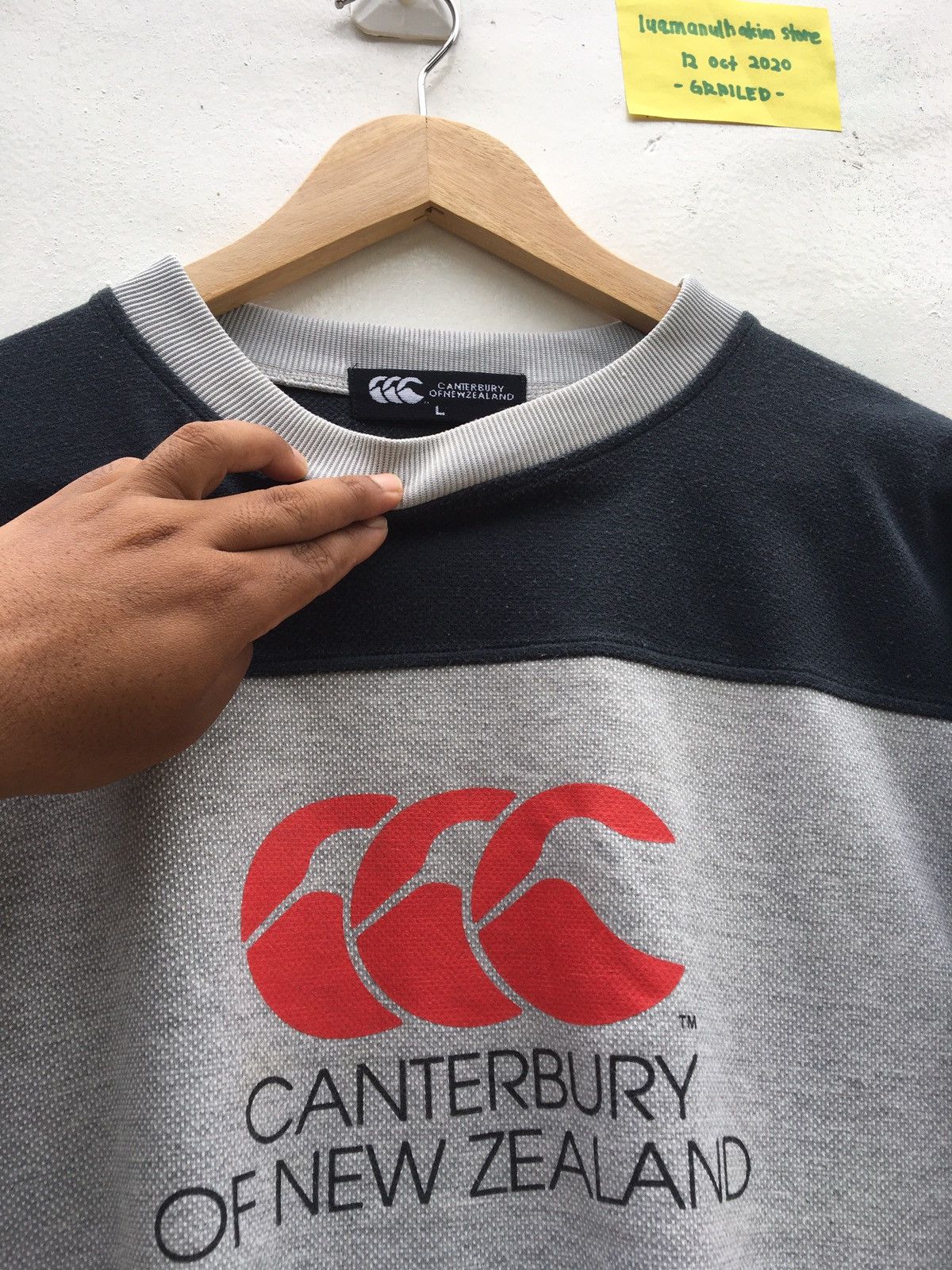 Canterbury of New Zealand Rare Canterburry of New Zealand Sweater Short Sleeve Size US L / EU 52-54 / 3 - 8 Thumbnail