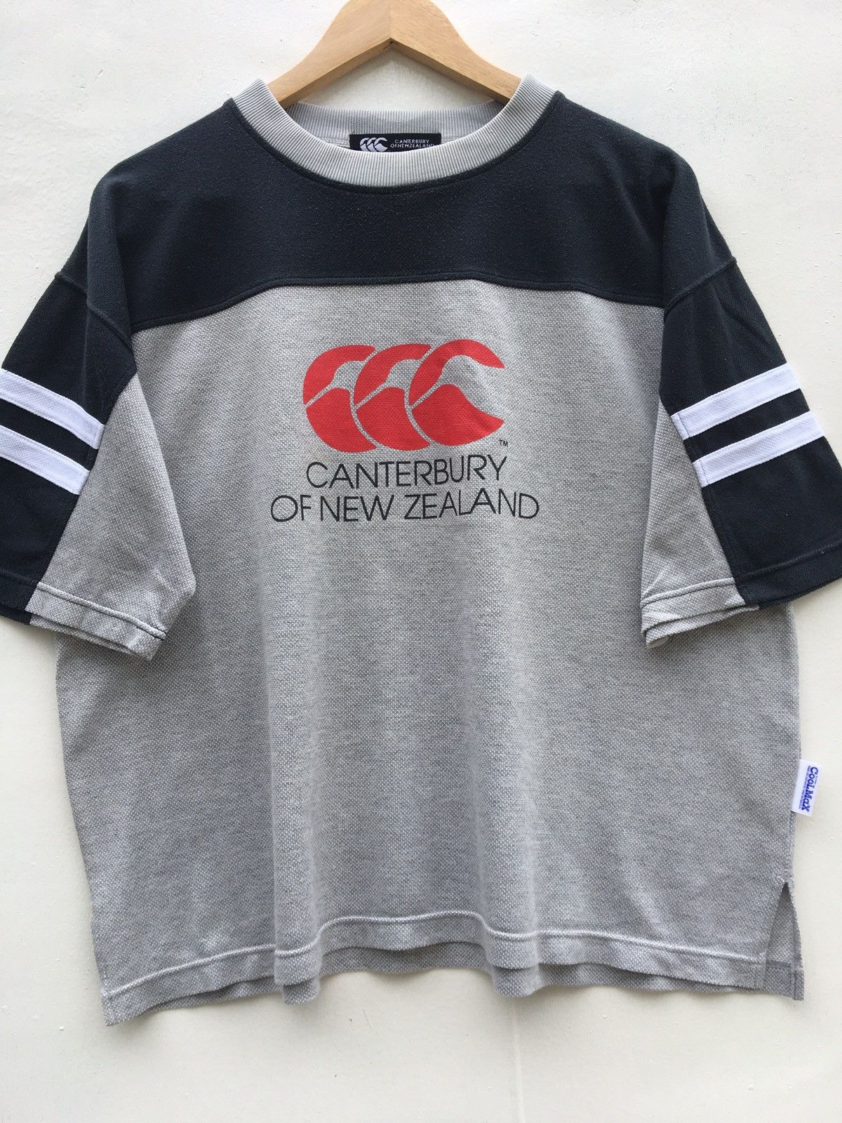 Canterbury of New Zealand Rare Canterburry of New Zealand Sweater Short Sleeve Size US L / EU 52-54 / 3 - 5 Thumbnail