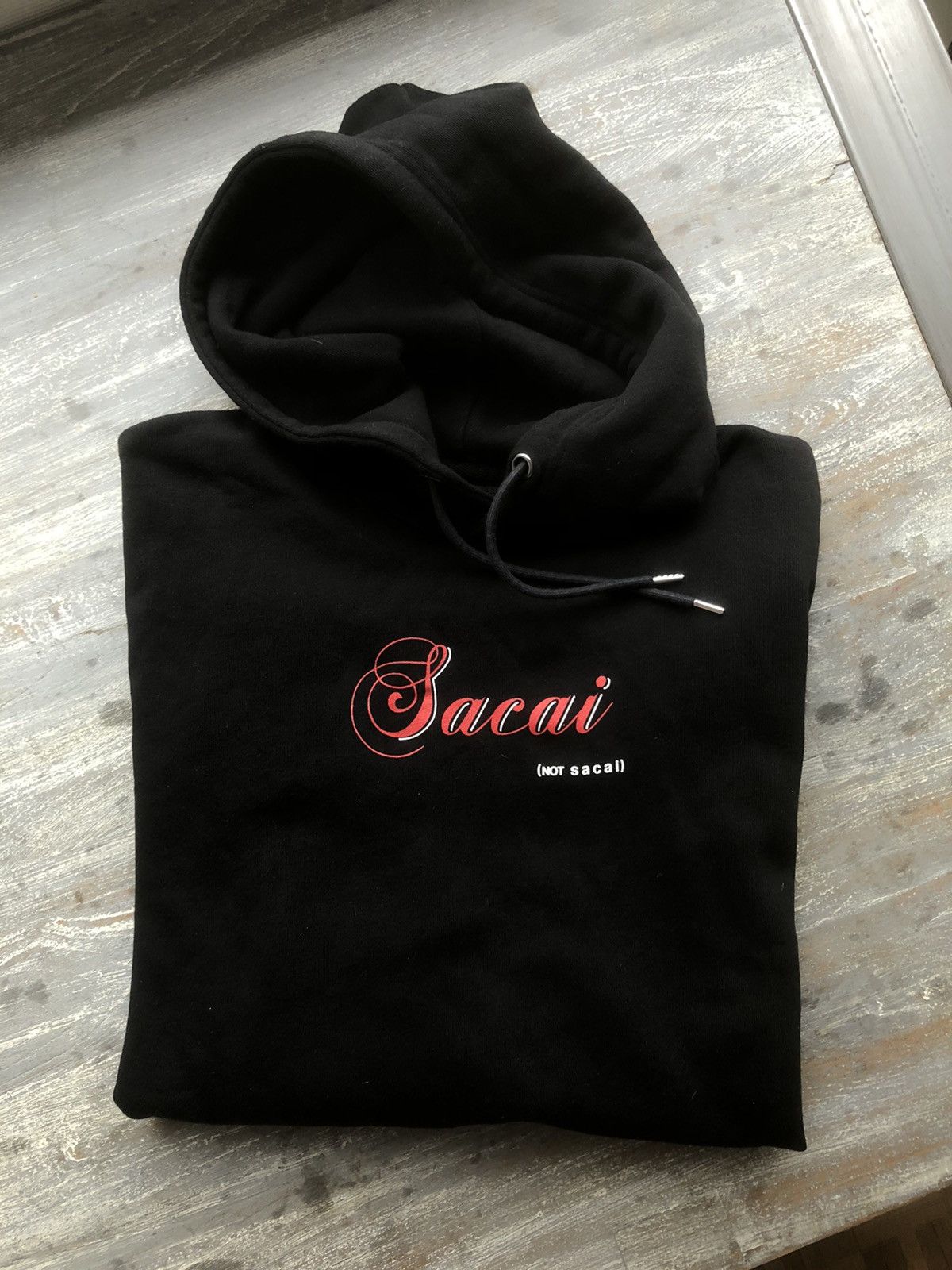 Fragment Design × Sacai Sacai x Fragment design hoodie | Grailed