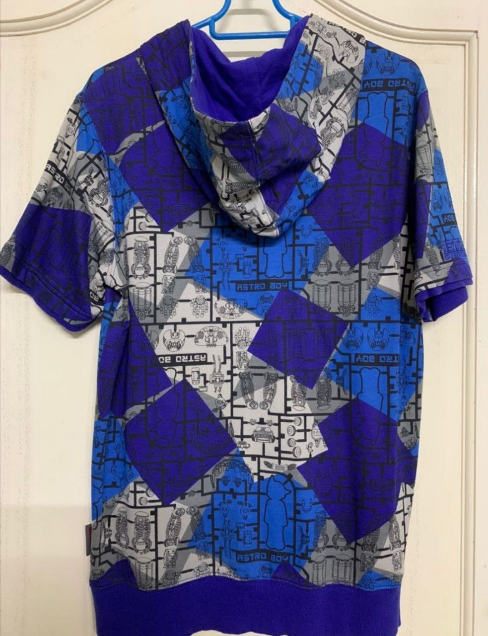 Japanese Brand × Vintage 🔥ASTRO BOY Full Print by Tezuka Hoodie Short Sleeve Size US M / EU 48-50 / 2 - 2 Thumbnail