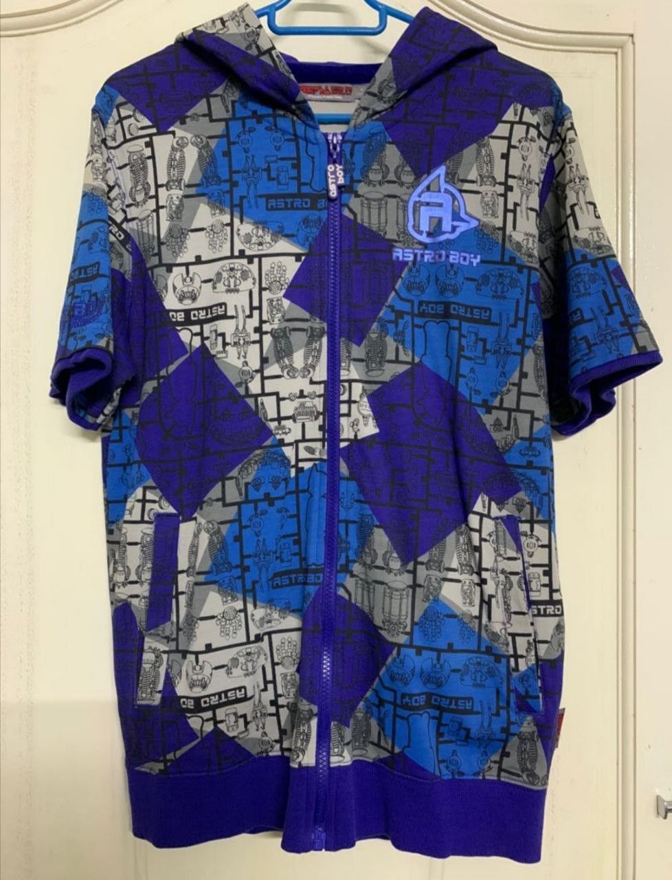 Japanese Brand × Vintage 🔥ASTRO BOY Full Print by Tezuka Hoodie Short Sleeve Size US M / EU 48-50 / 2 - 1 Thumbnail