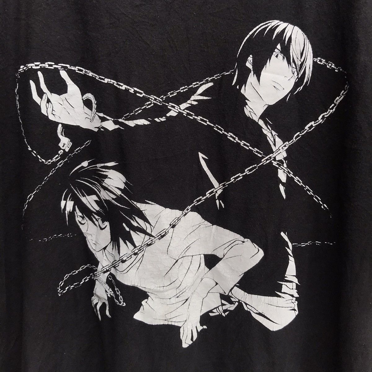 Anime DEATH NOTE anime manga tee rare design Size US XL / EU 56 / 4 - 3 Thumbnail