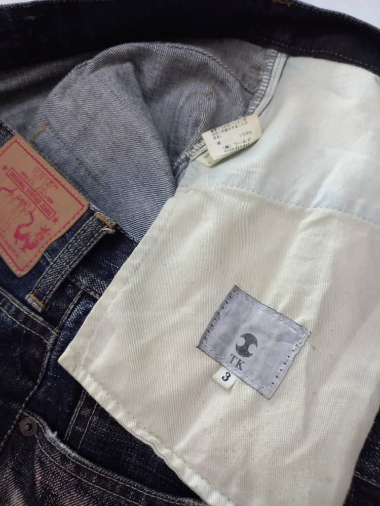 Japanese Brand Takeo Kikuchi Jeans Distressed Denim Japan Size US 32 / EU 48 - 13 Thumbnail