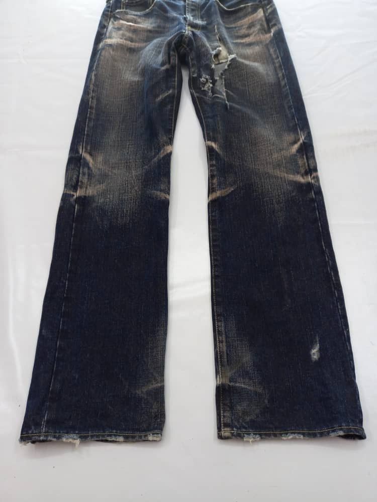 Japanese Brand Takeo Kikuchi Jeans Distressed Denim Japan Size US 32 / EU 48 - 9 Thumbnail