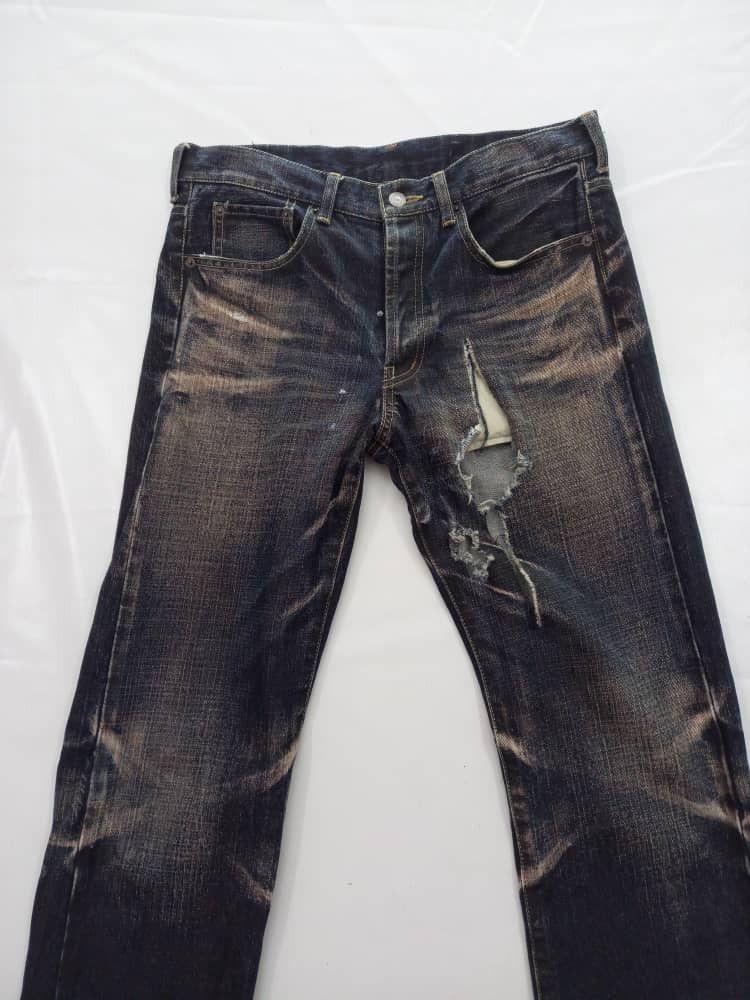Japanese Brand Takeo Kikuchi Jeans Distressed Denim Japan Size US 32 / EU 48 - 4 Thumbnail