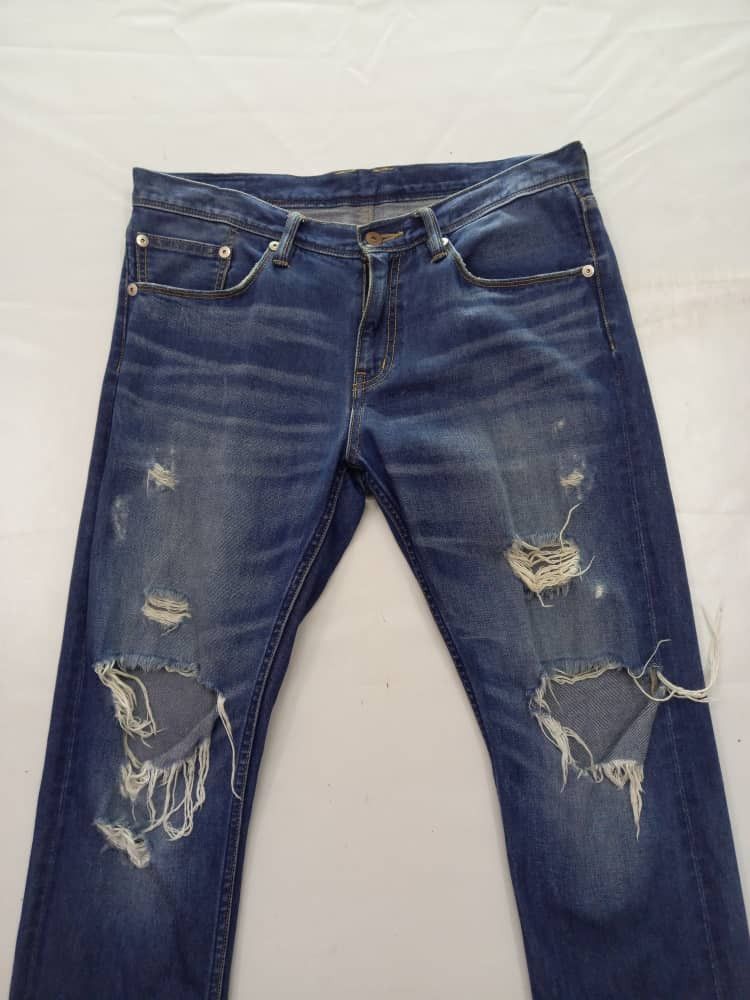 Japanese Brand Takeo Kikuchi Jeans Distressed Denim Japan Size US 34 / EU 50 - 3 Thumbnail