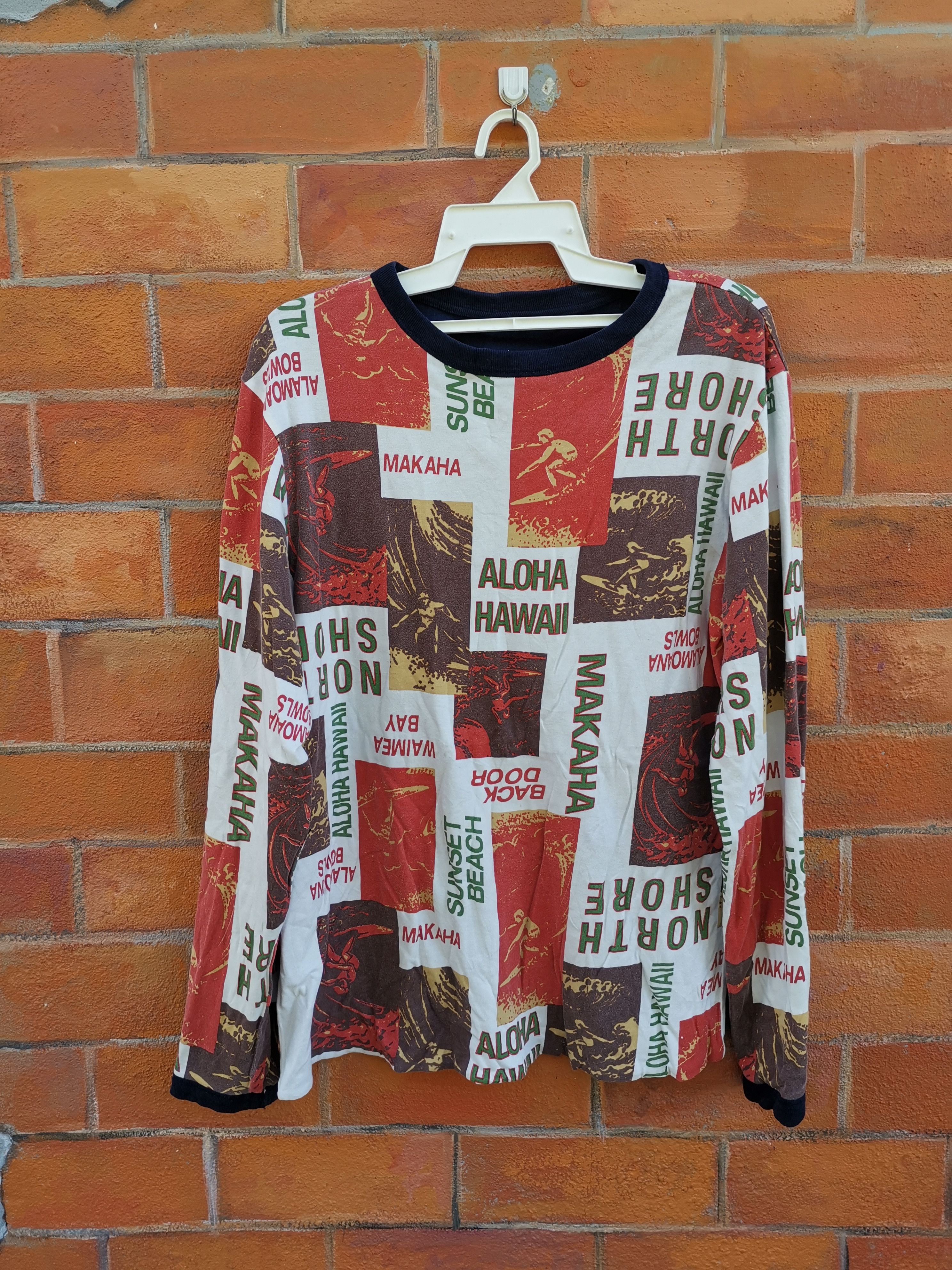 Japanese Brand Hawaii Aloha X Beams Size US M / EU 48-50 / 2 - 1 Thumbnail