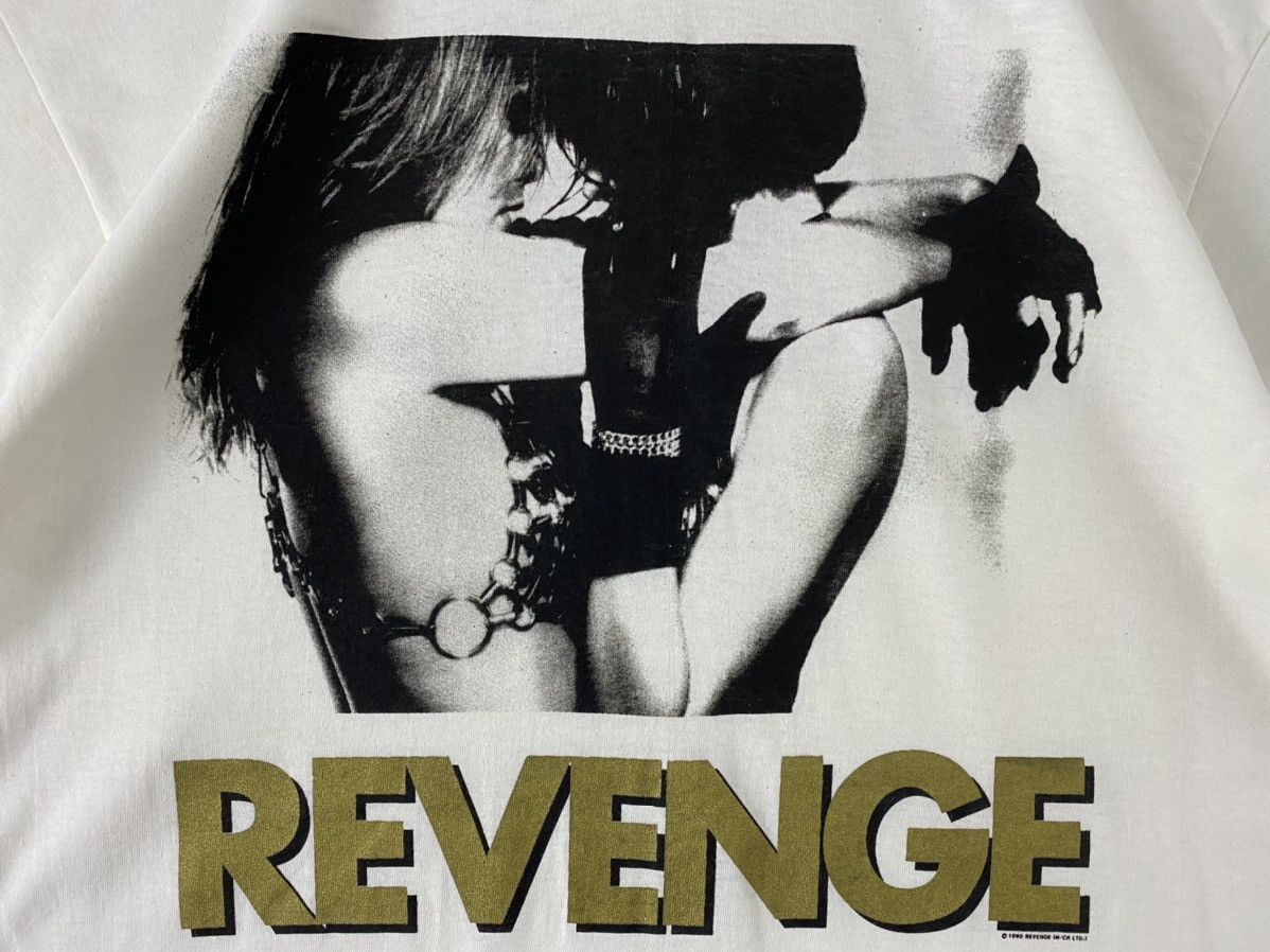 Band Tees vintage 1990 REVENGE i am not your slave !! rare t-shirts Size US XL / EU 56 / 4 - 3 Thumbnail