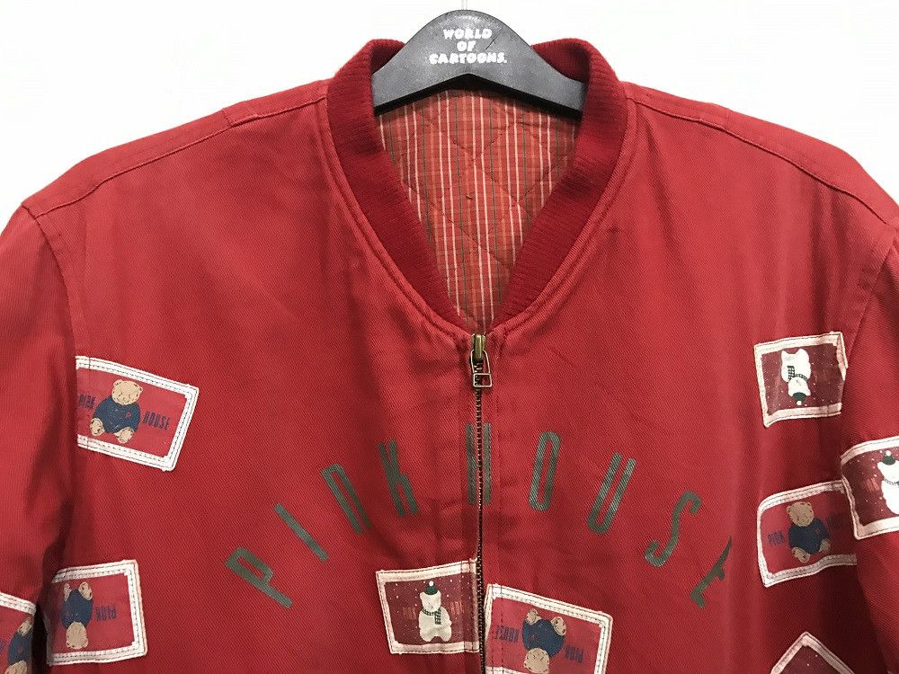 Karl Helmut × Pink House Karl Helmut Pink House Bear Patches MA1 Bomber Jacket Size US M / EU 48-50 / 2 - 2 Thumbnail