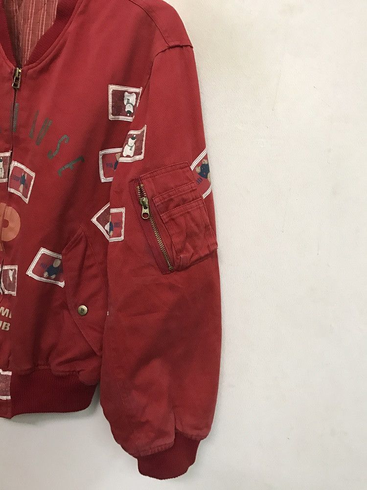 Karl Helmut × Pink House Karl Helmut Pink House Bear Patches MA1 Bomber Jacket Size US M / EU 48-50 / 2 - 10 Thumbnail