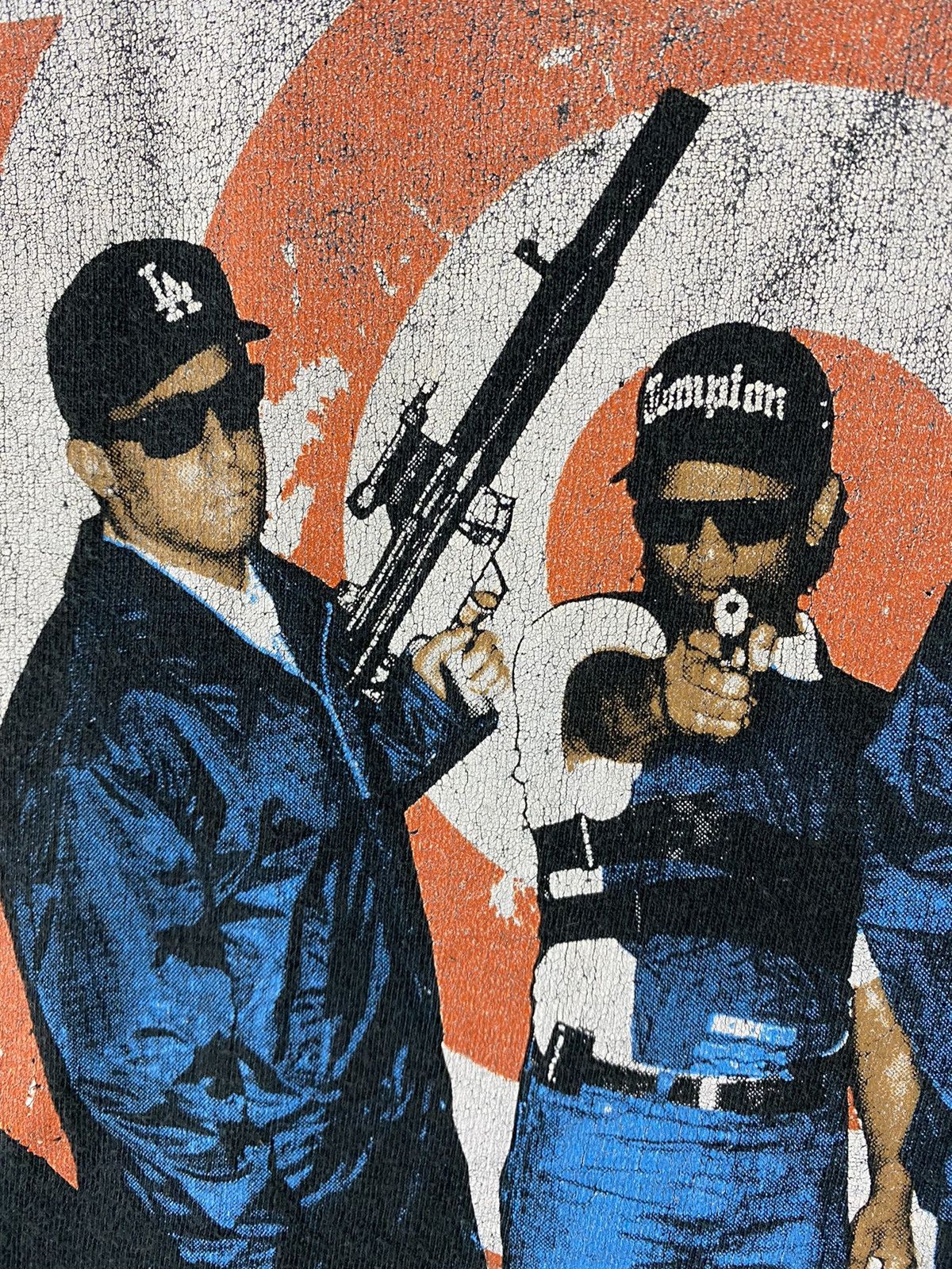 Band Tees vintage 1990 N.W.A. just don't bite it rap rare t-shirts Size US XL / EU 56 / 4 - 4 Thumbnail