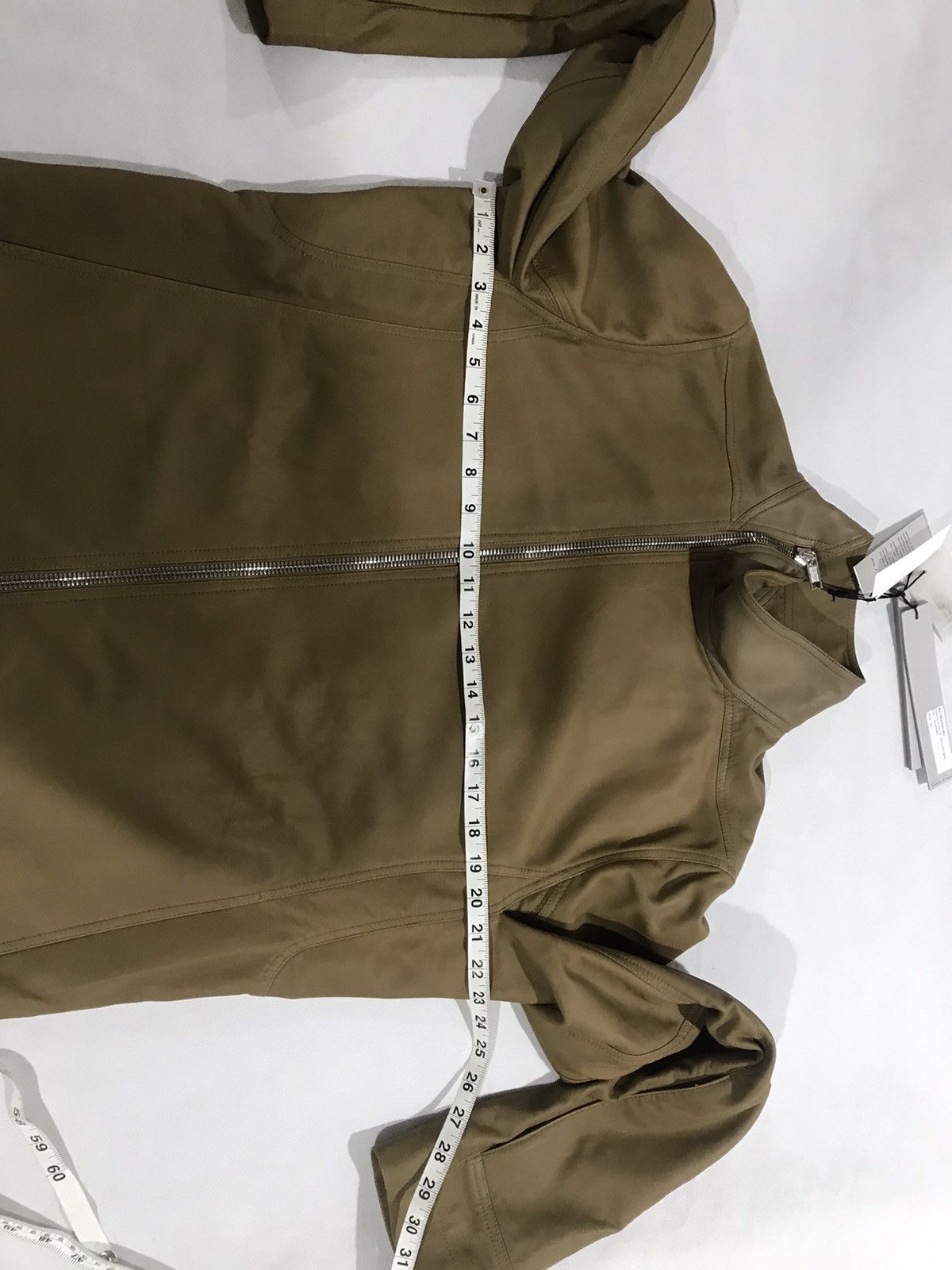 Rick Owens Rick Owens Babel S/S 19 men’s leather jacket. 54/L. $2950 Size US L / EU 52-54 / 3 - 5 Thumbnail