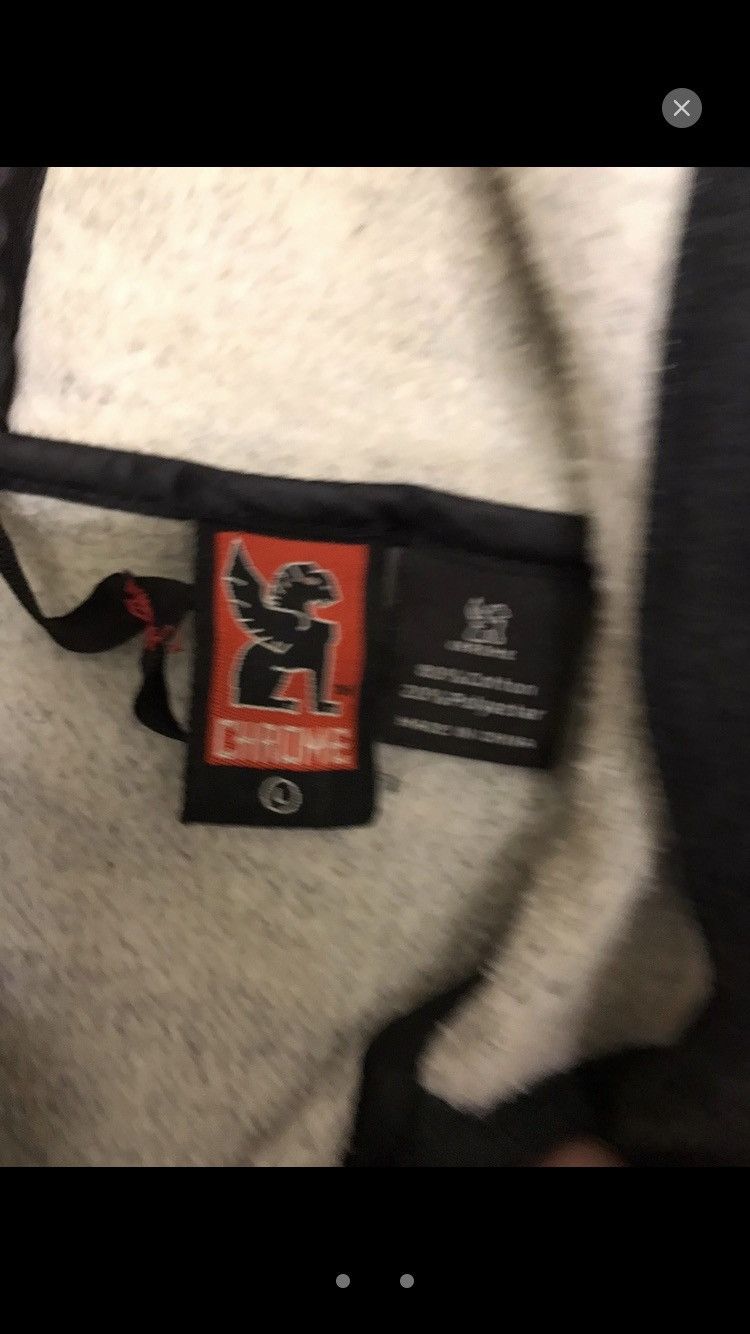 Chrome Industries × Vintage Chrome cobra hoodie large faded black Size US L / EU 52-54 / 3 - 2 Thumbnail