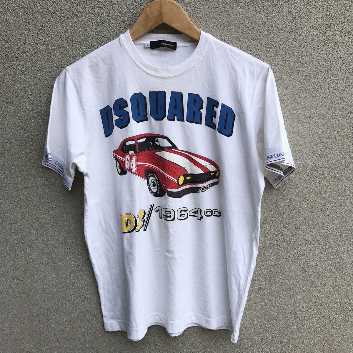 Dsquared2 DSQUARED2 graphic tee old car design Size US M / EU 48-50 / 2 - 2 Thumbnail
