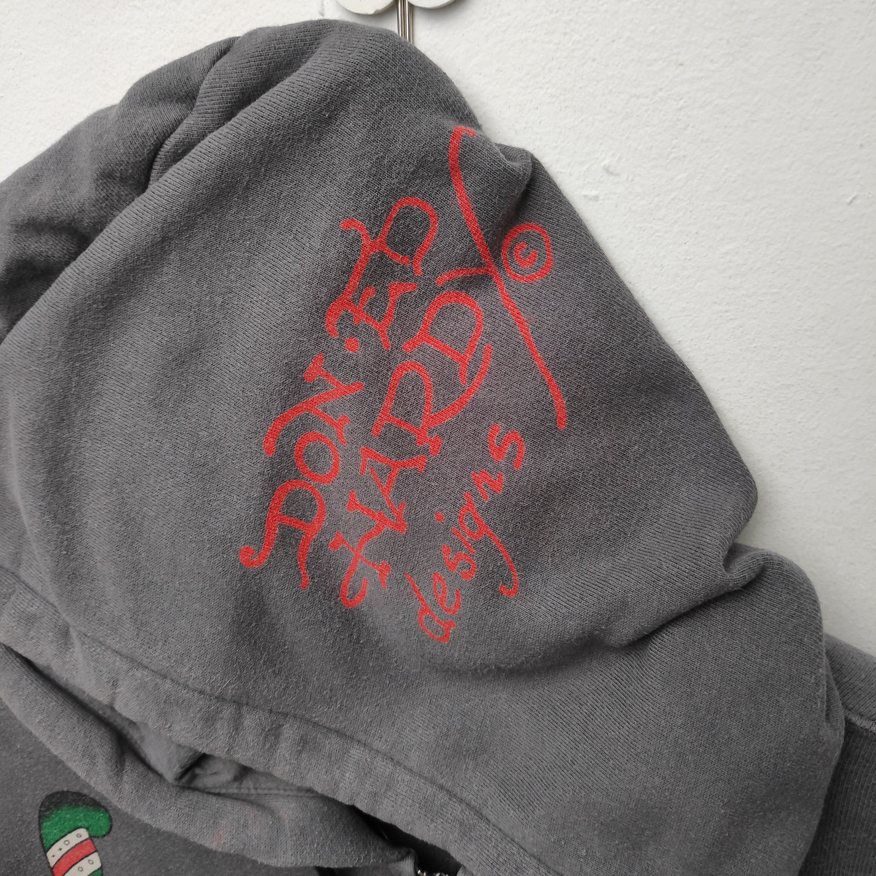 Christian Audigier × Ed Hardy Ed Hardy Hoodie Large Size Gray Love kills Slowly Size US L / EU 52-54 / 3 - 7 Thumbnail