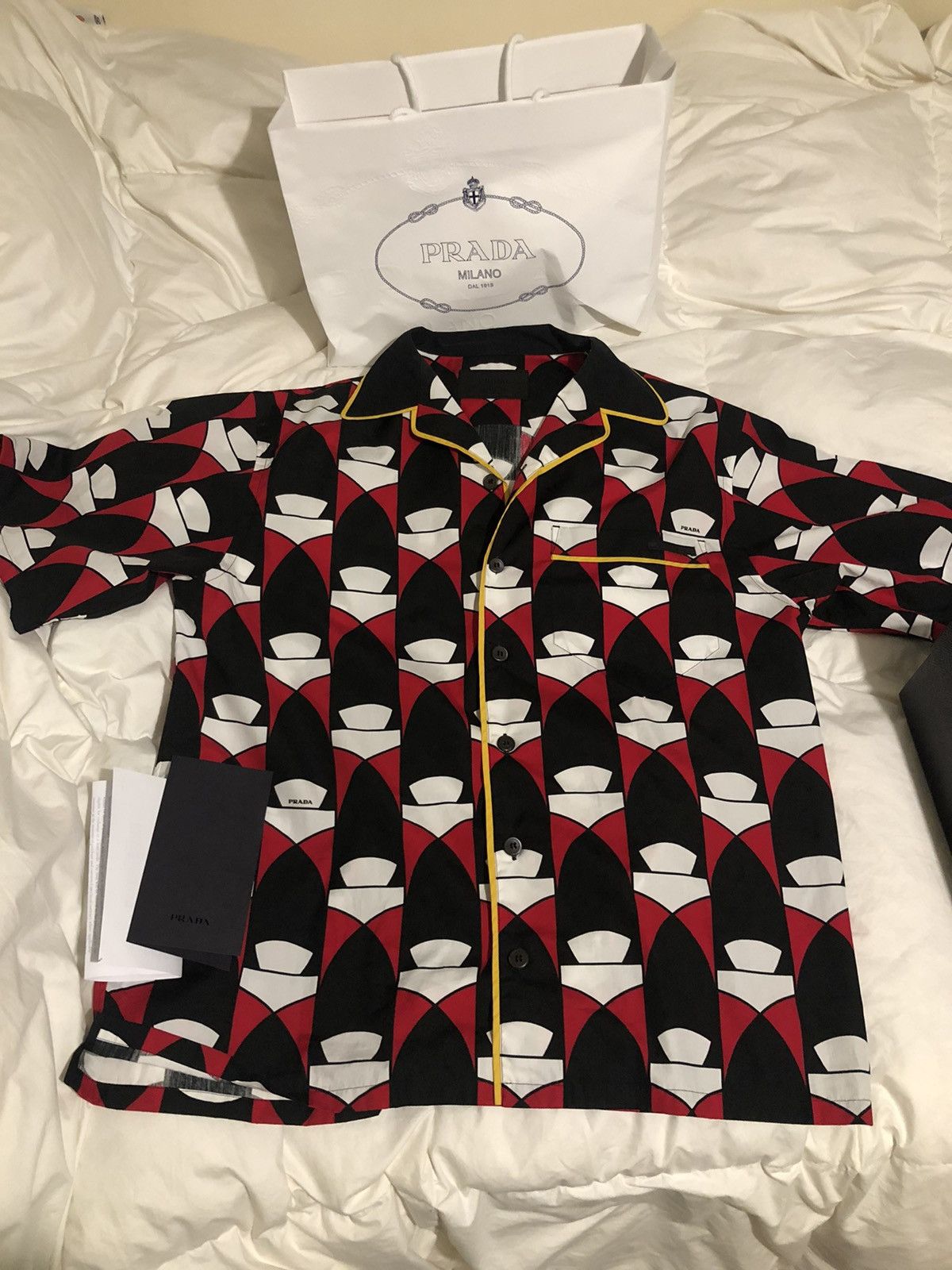 Prada Prada FW20 Shirt Size US M / EU 48-50 / 2 - 2 Thumbnail