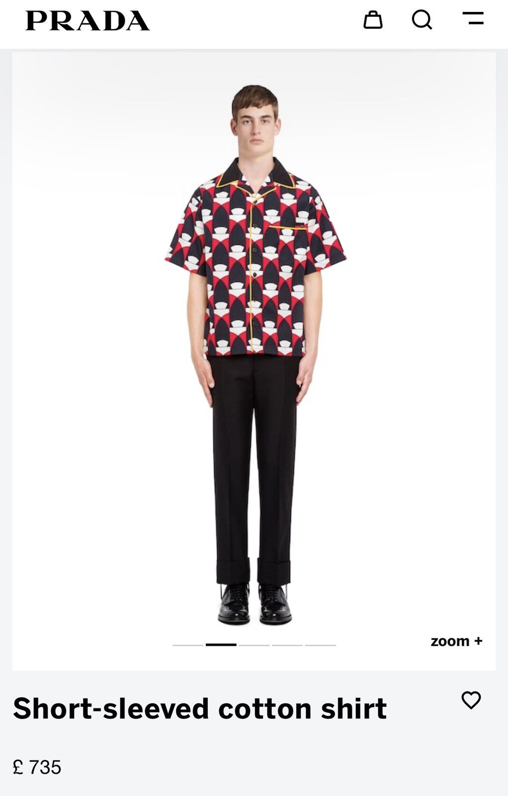 Prada Prada FW20 Shirt Size US M / EU 48-50 / 2 - 1 Thumbnail
