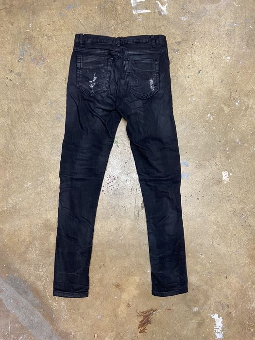 Scab Skinny-Fit Distressed Jeans