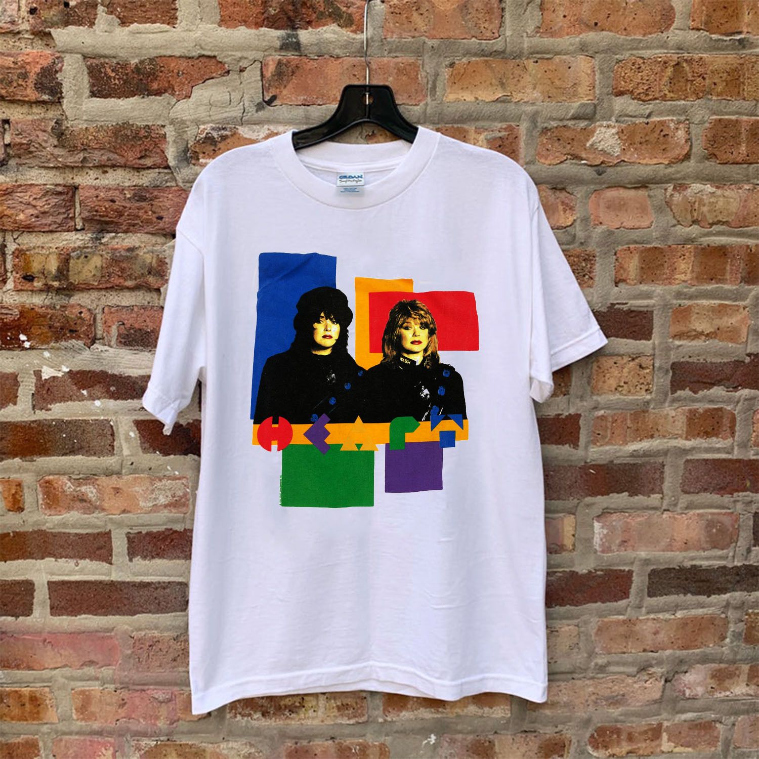 Vintage HEART Band TShirt Grailed