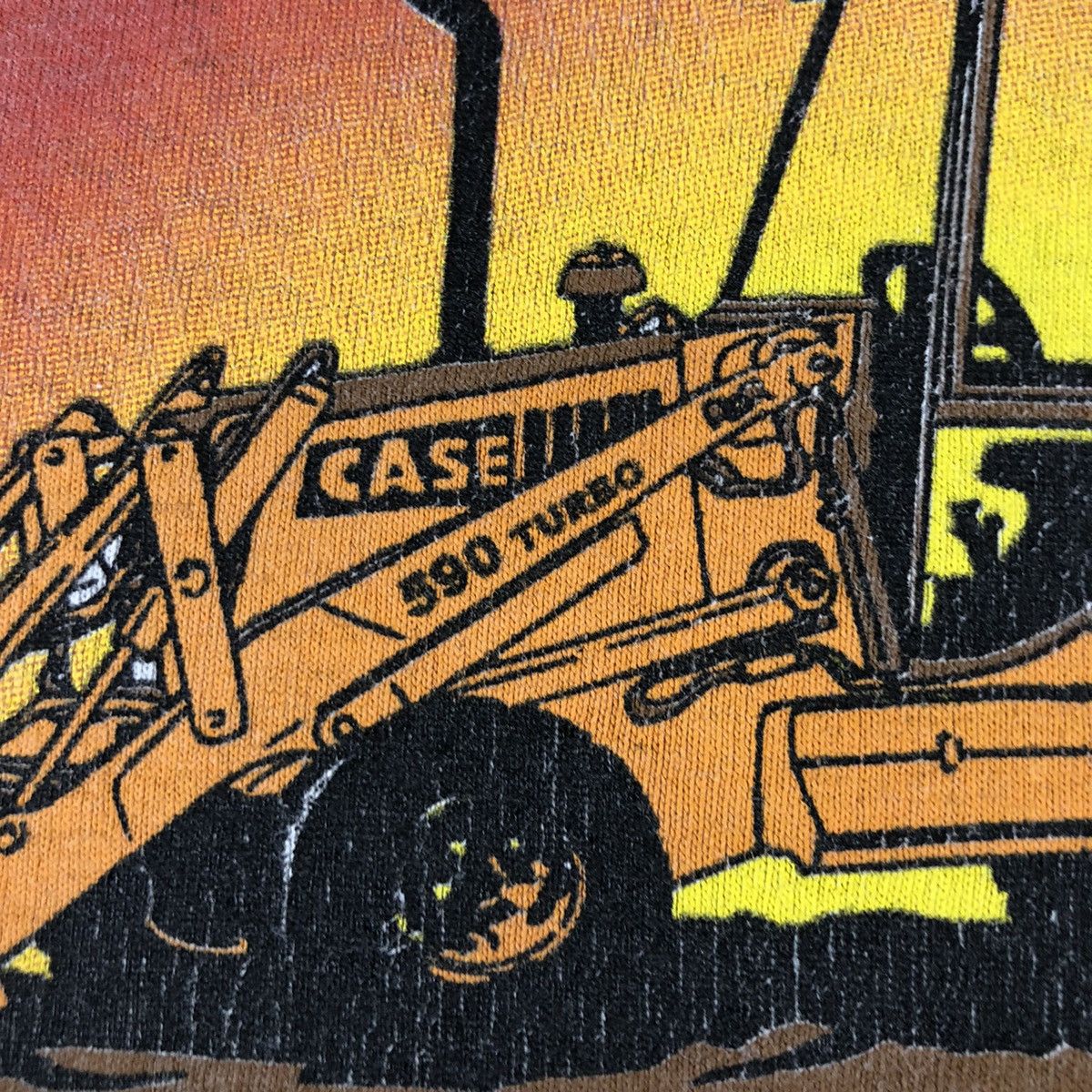 Vintage We Dig Mother Earth Caterpillar Case Construction Vintage T Size US XL / EU 56 / 4 - 7 Thumbnail