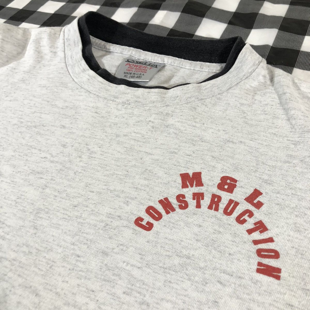 Vintage We Dig Mother Earth Caterpillar Case Construction Vintage T Size US XL / EU 56 / 4 - 3 Thumbnail
