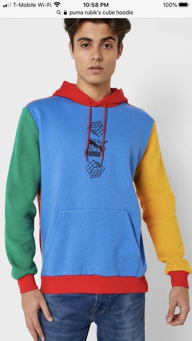 Puma x rubik's discount hoodie