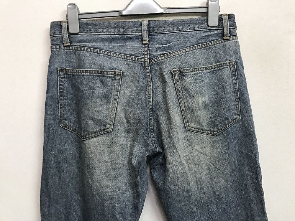 Vintage Blue Way Made in Japan Rips Distressed Denim Jeans Size US 34 / EU 50 - 9 Thumbnail
