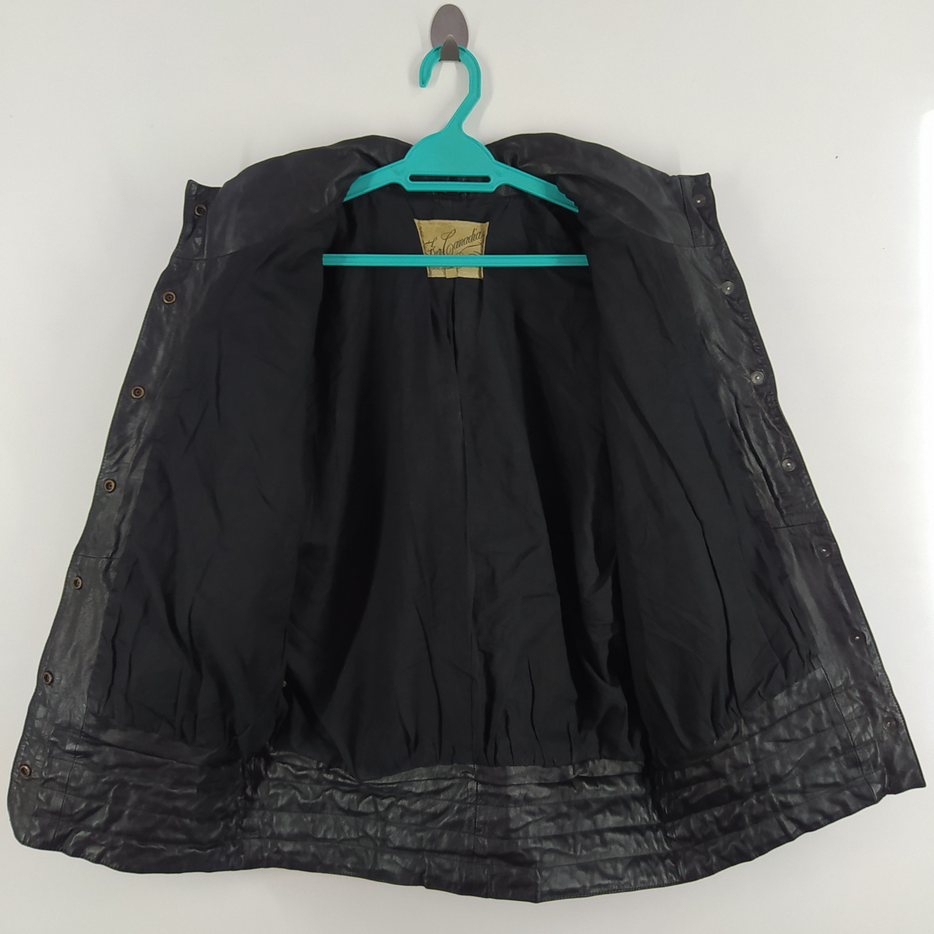 Designer × Japanese Brand × Vintage Vintage Leather Jacket Tur Canadia Tokyo Japan Size US L / EU 52-54 / 3 - 6 Thumbnail