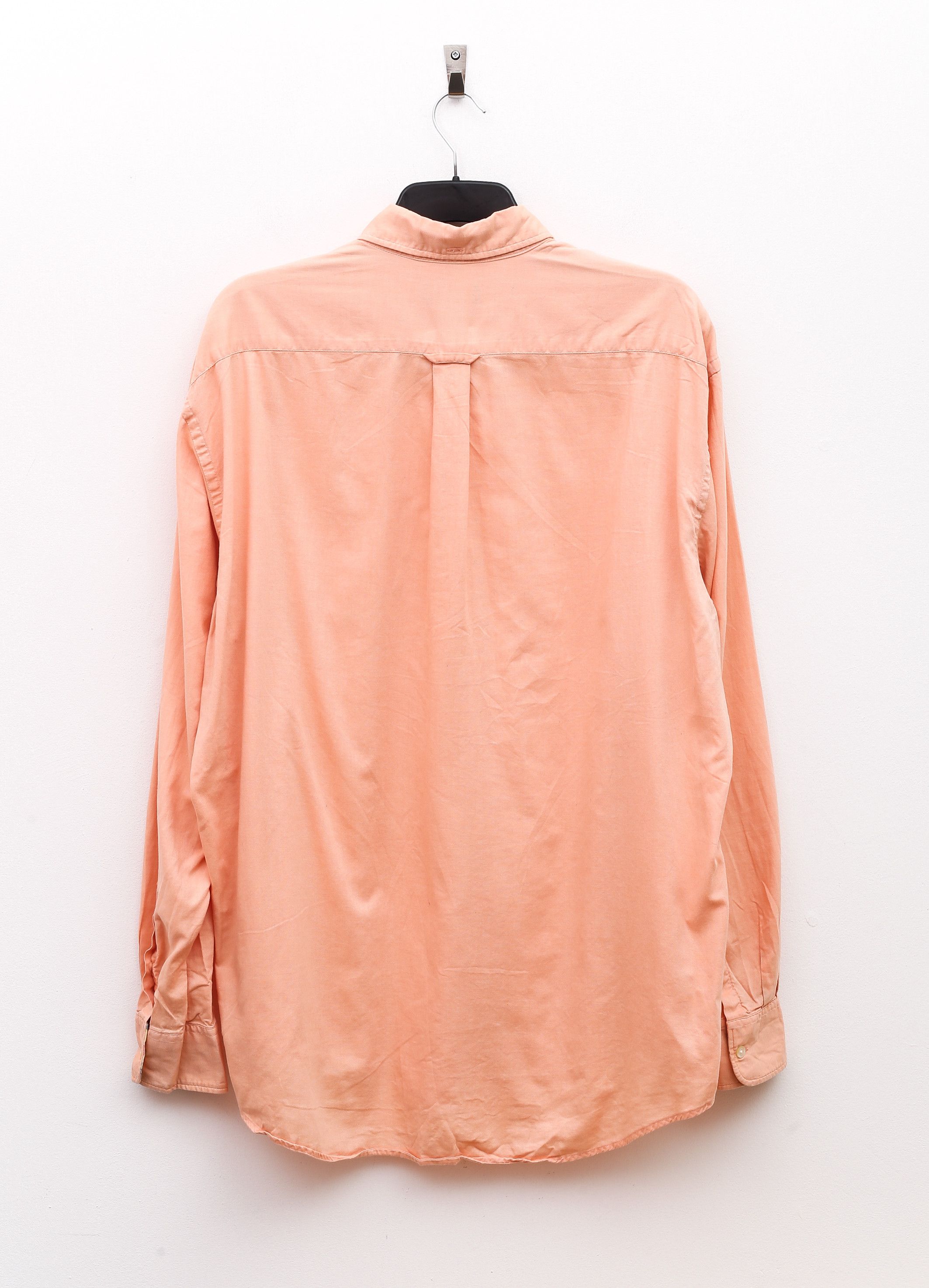 Gant GANT Regular Fit Long Sleeved Shirt Cotton Orange Formal Size US XXL / EU 58 / 5 - 3 Thumbnail