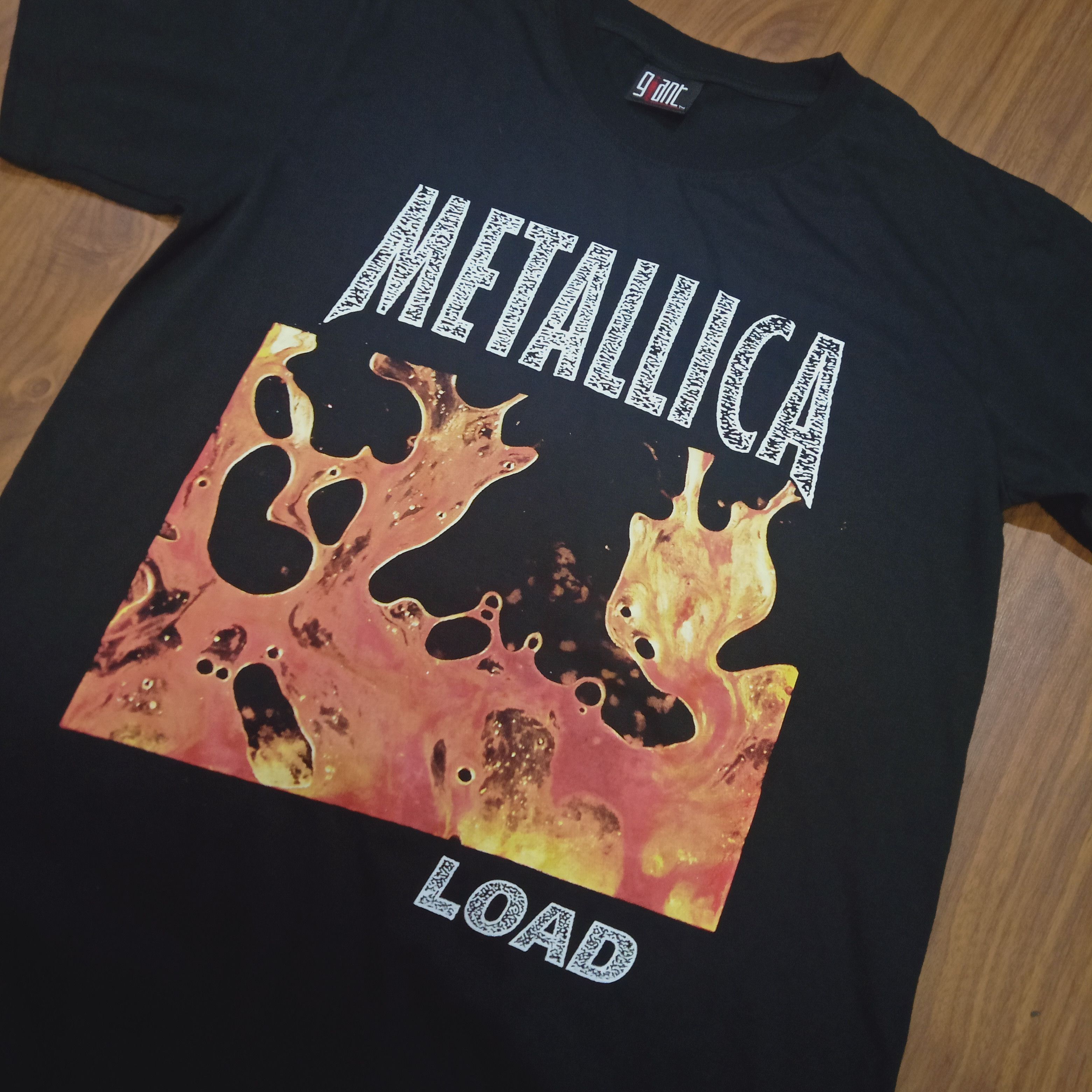 Band Tees × Metallica Metallica Load cover Print t Shirt | Grailed