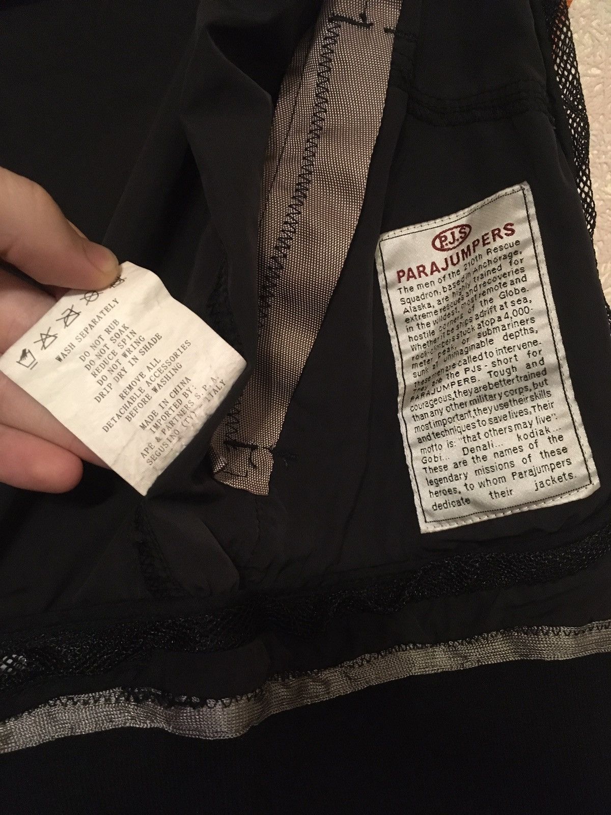Japanese Brand × Parajumpers Parajumpers Windbreaker Bomber Tech Jacket Size US XS / EU 42 / 0 - 9 Thumbnail