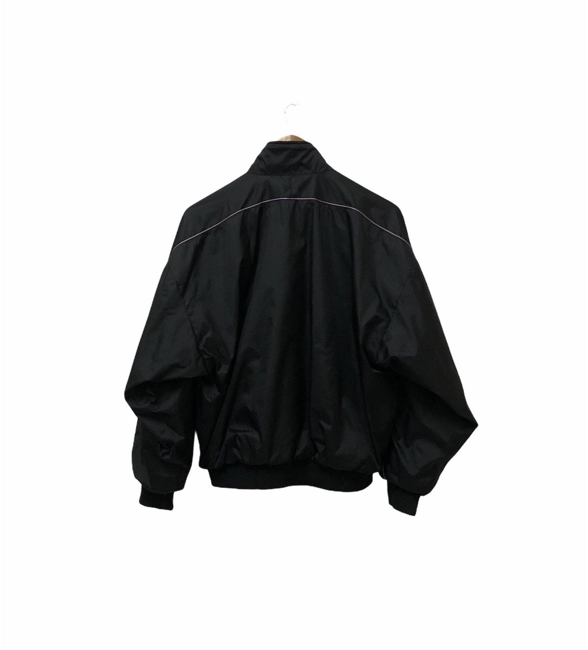 Adidas Vintage Japan Adidas Trefoil Descente Black Nylon Jacket Size US M / EU 48-50 / 2 - 8 Thumbnail