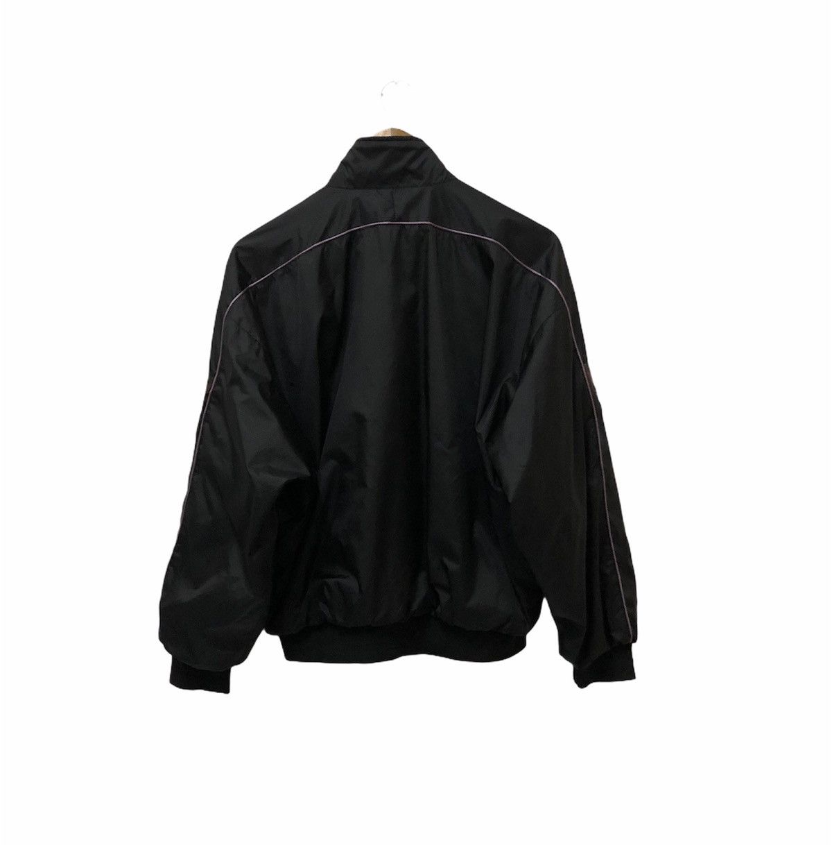 Adidas Vintage Japan Adidas Trefoil Descente Black Nylon Jacket Size US M / EU 48-50 / 2 - 9 Thumbnail
