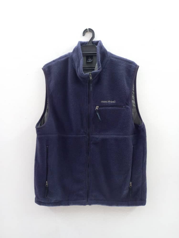 Montbell Montbell Fleece vests jacket Size US XL / EU 56 / 4 - 1 Thumbnail