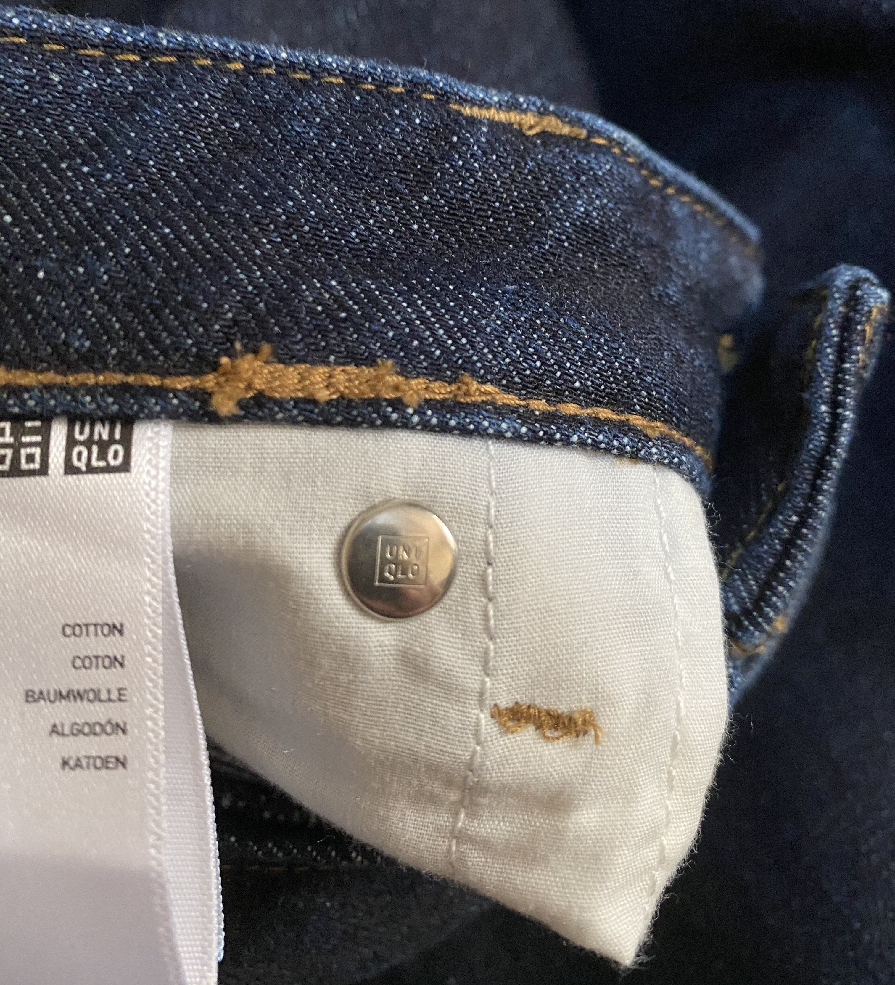 Uniqlo Uniqlo x Inesse De La Fressange Red Selvedge Denim Jeans Size US 26 / EU 42 - 8 Thumbnail