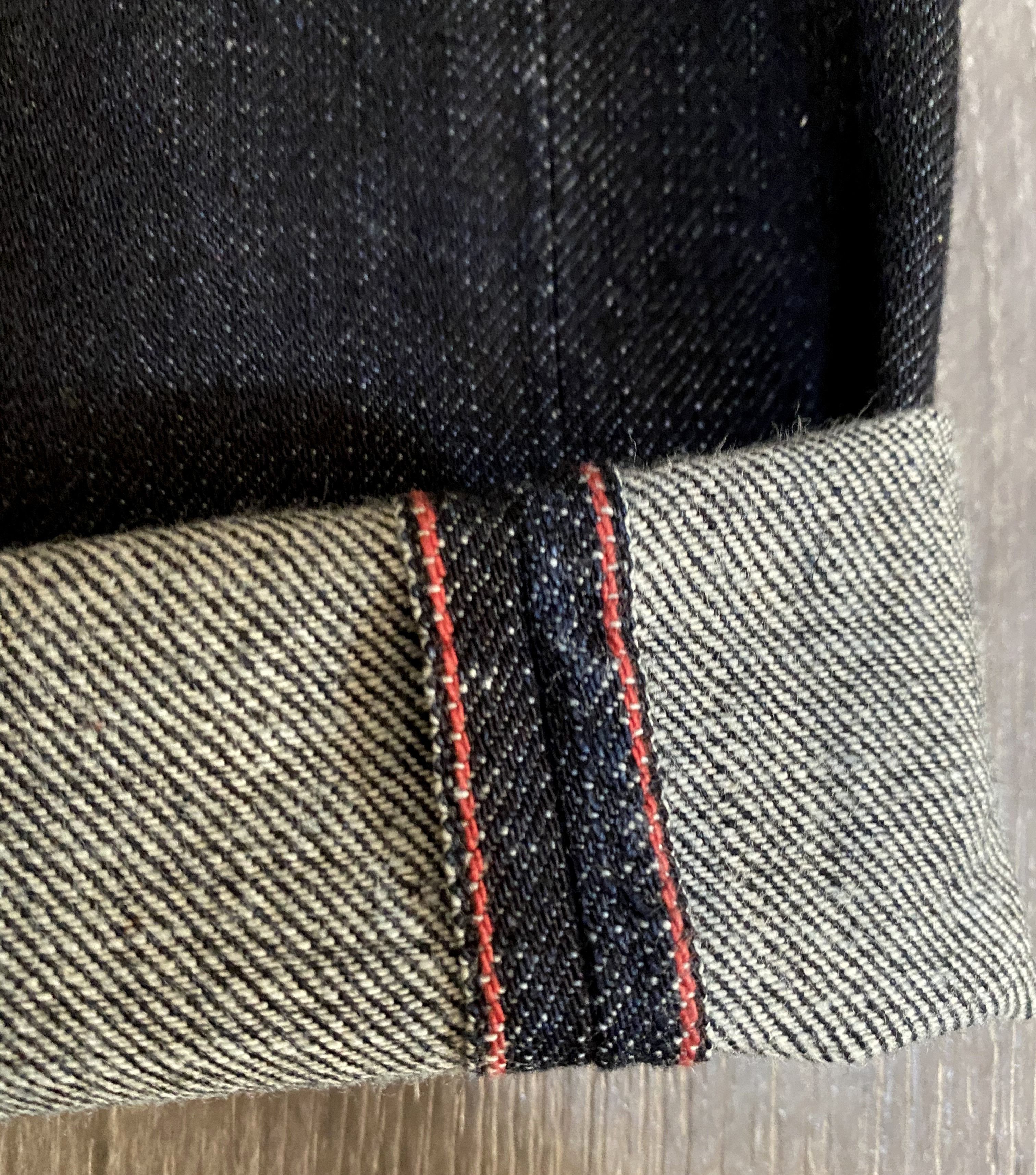 Uniqlo Uniqlo x Inesse De La Fressange Red Selvedge Denim Jeans Size US 26 / EU 42 - 4 Thumbnail