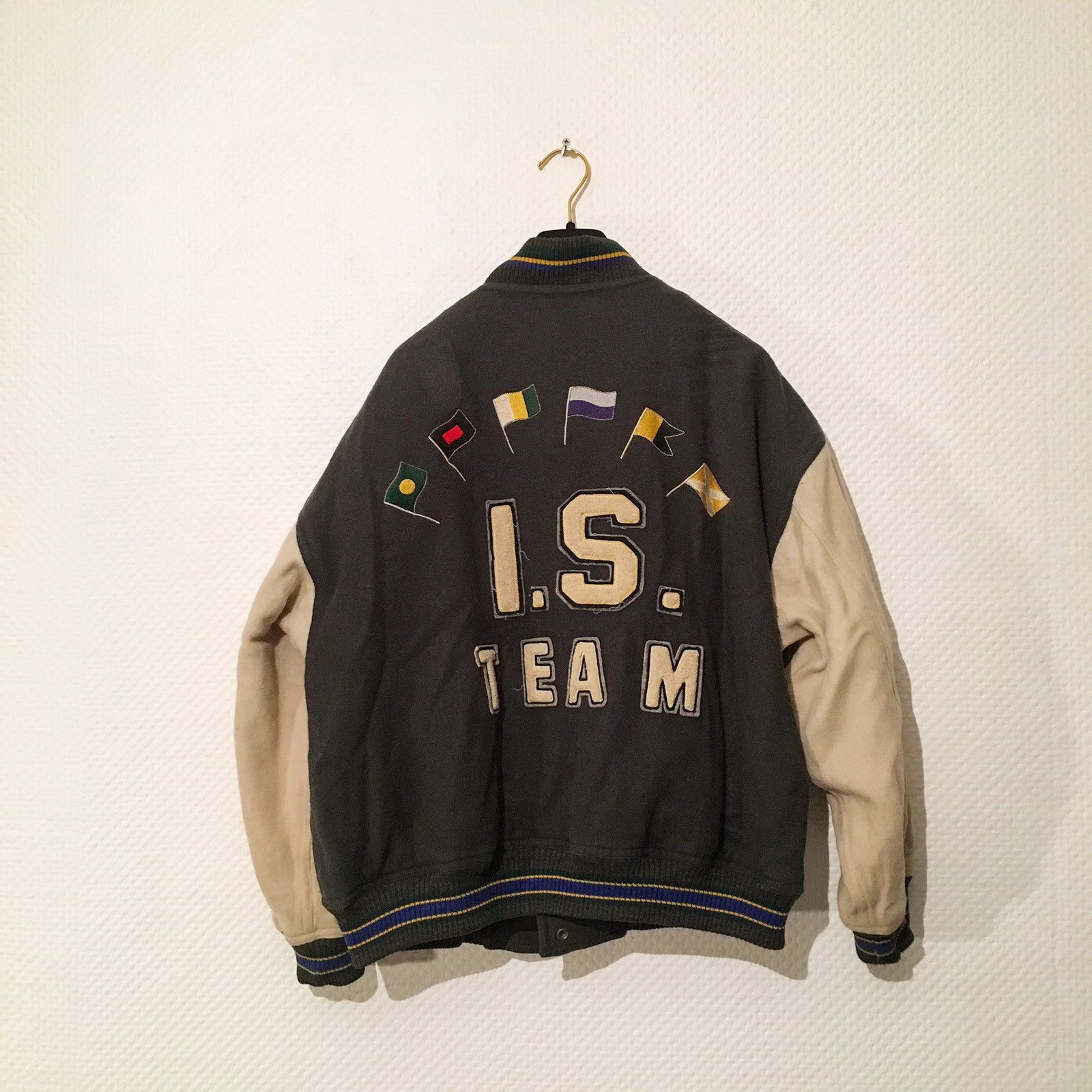 Issey miyake varsity clearance jacket