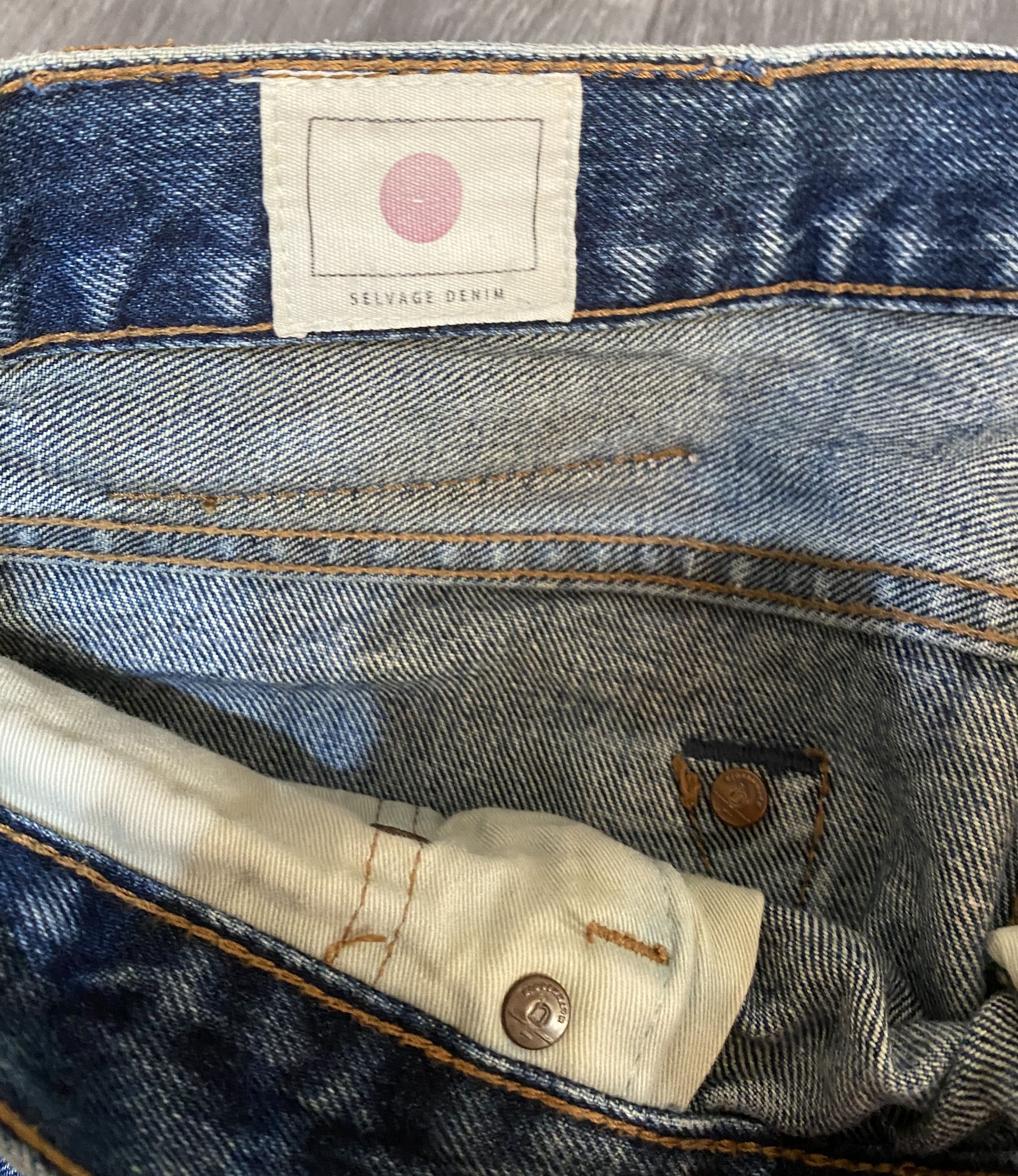 Han Kjobenhavn Han Kjobenhavn Green Selvedge Denim Jeans Size US 34 / EU 50 - 7 Thumbnail