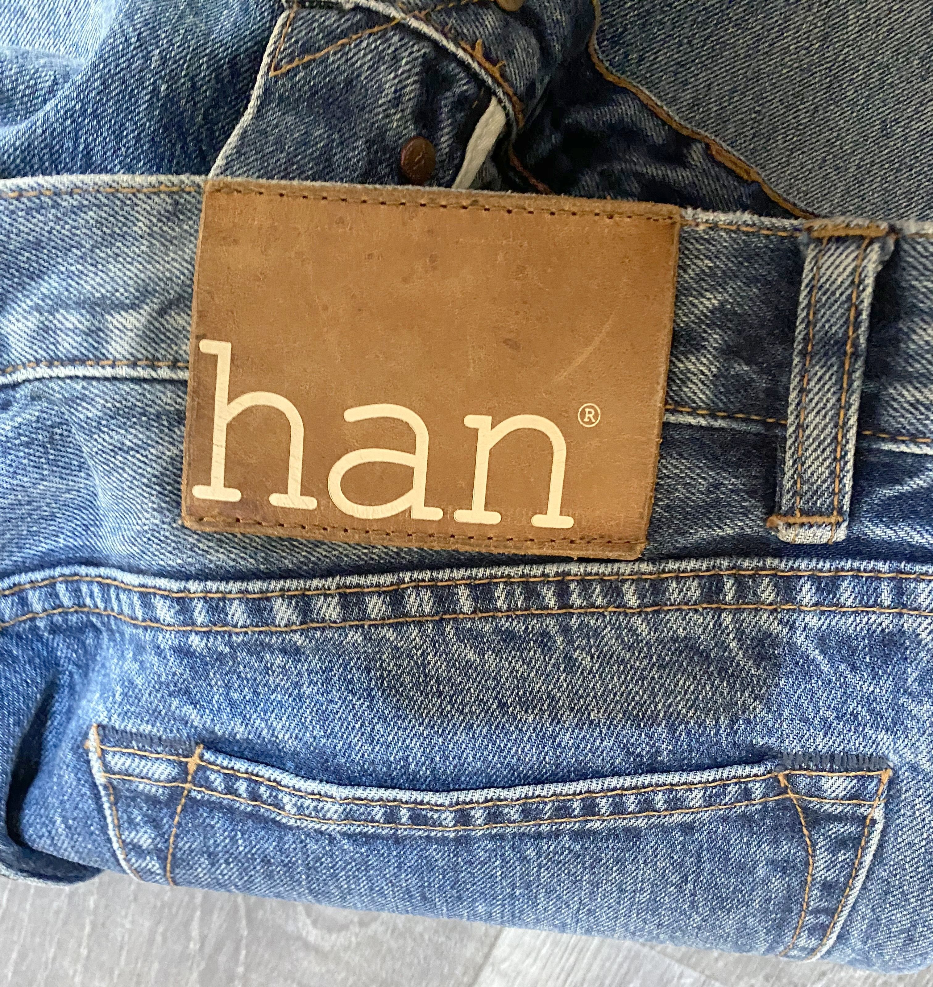 Han Kjobenhavn Han Kjobenhavn Green Selvedge Denim Jeans Size US 34 / EU 50 - 5 Thumbnail