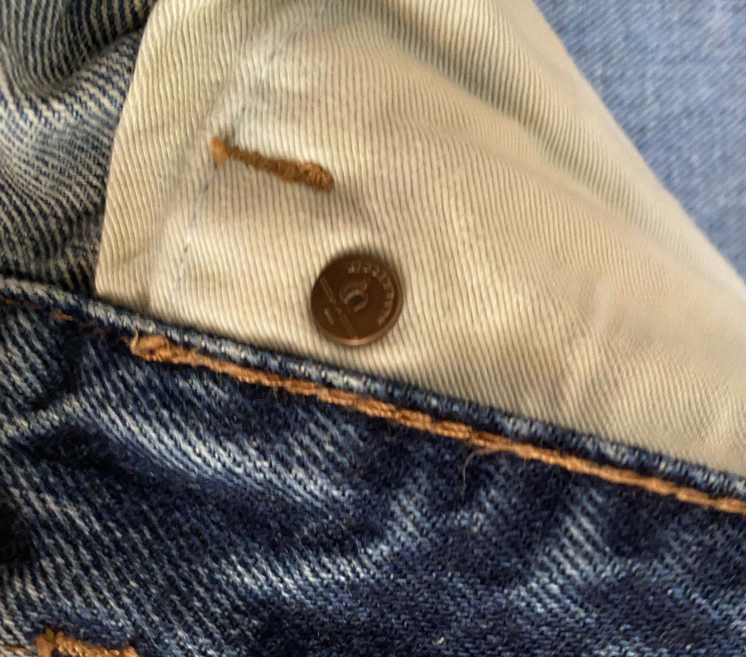 Han Kjobenhavn Han Kjobenhavn Green Selvedge Denim Jeans Size US 34 / EU 50 - 10 Thumbnail